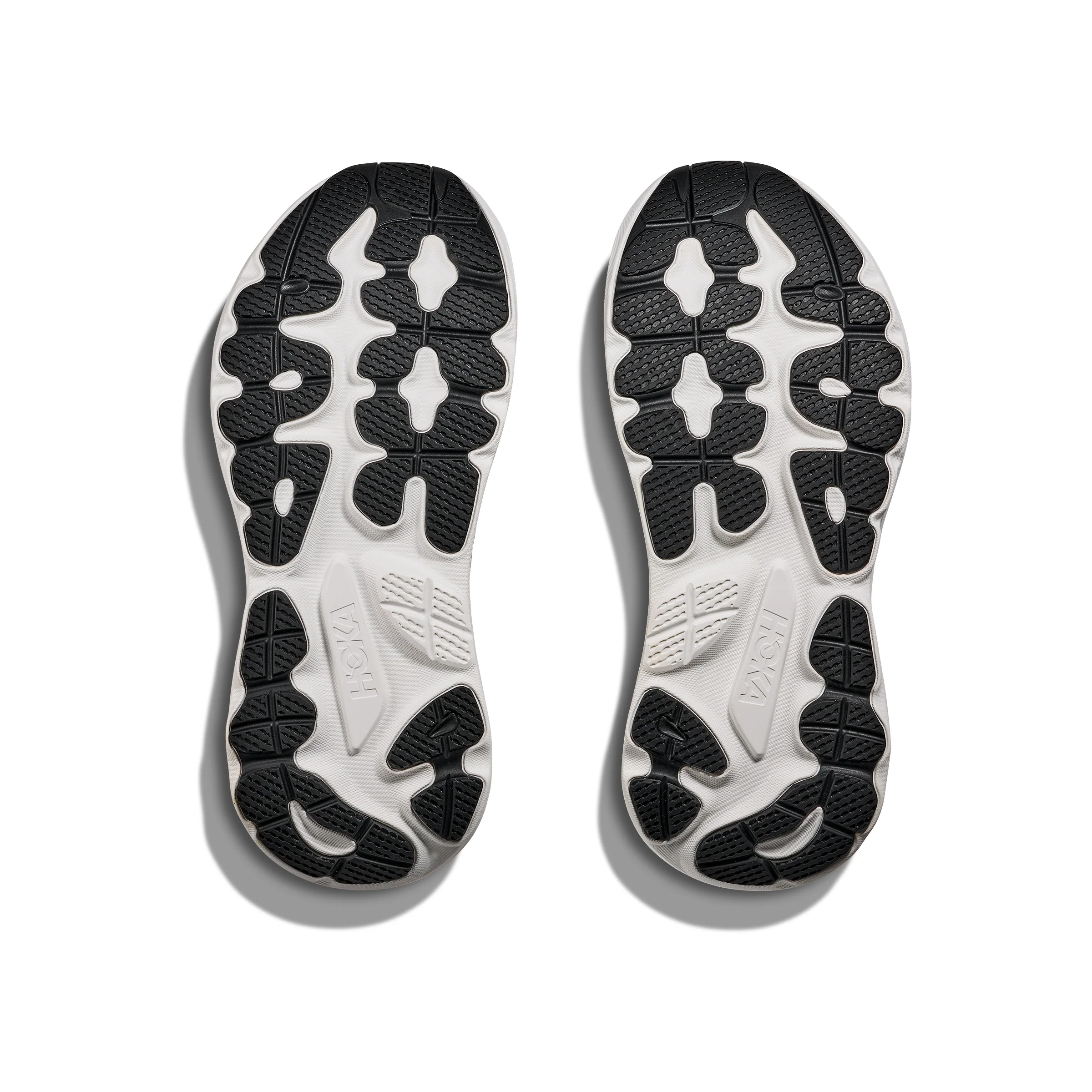 Hoka Men's Gaviota 6 in Black/White Wide - Image 7