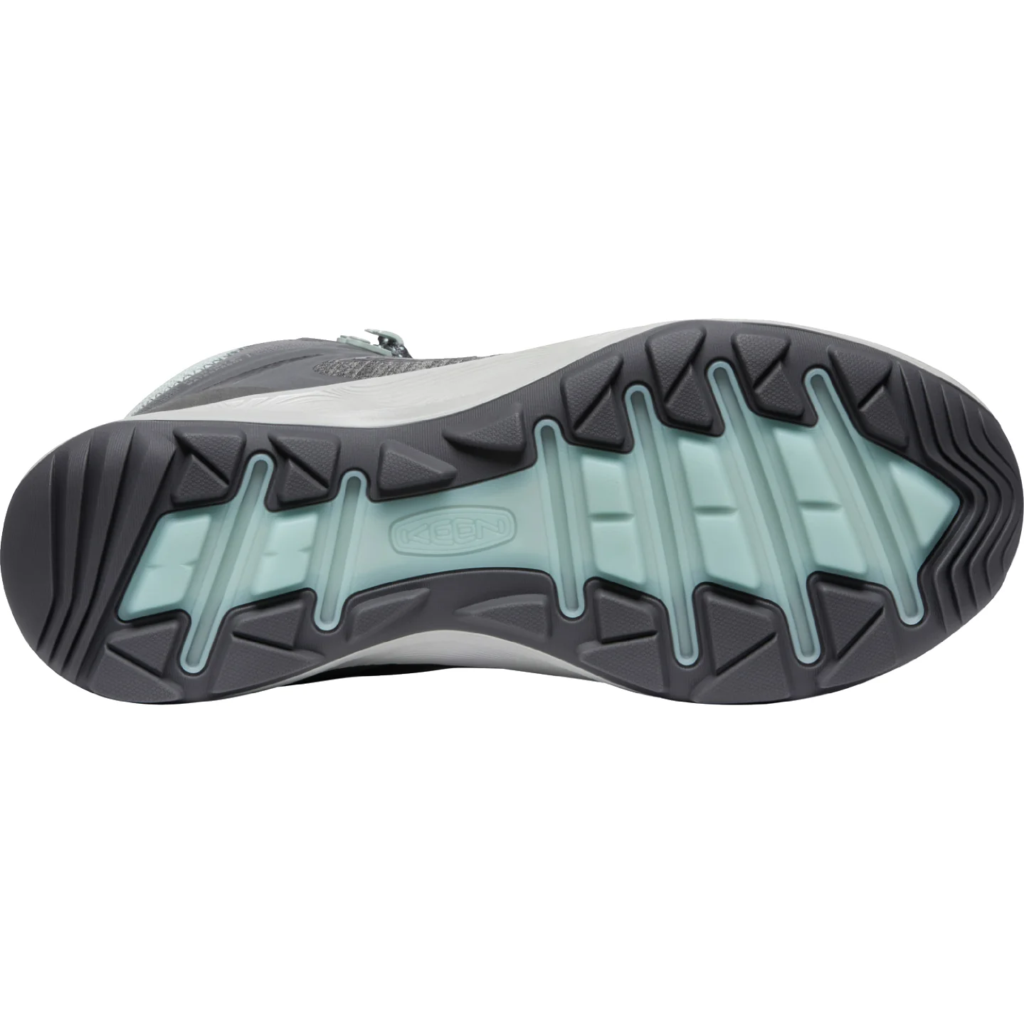 Keen Women's Terradora Flex Mid Waterproof Boot in Magnet Cloud Blue - Image 6
