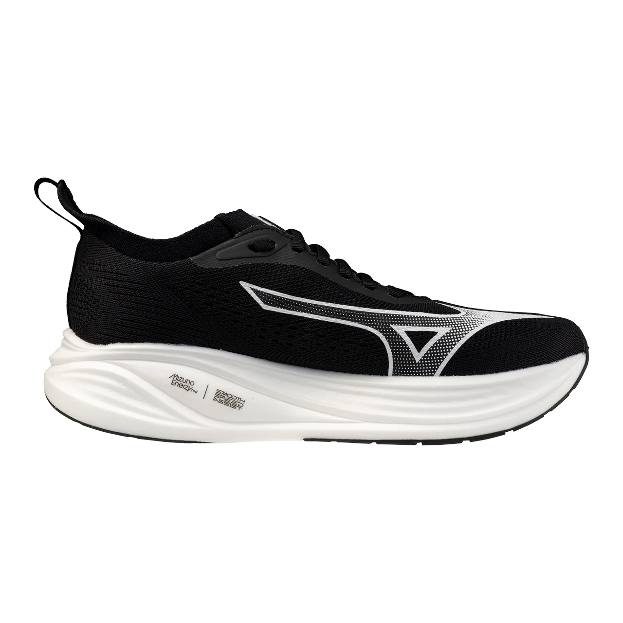 Mizuno Men's Neo Zen 2 Running Shoe in Black White - Image 4