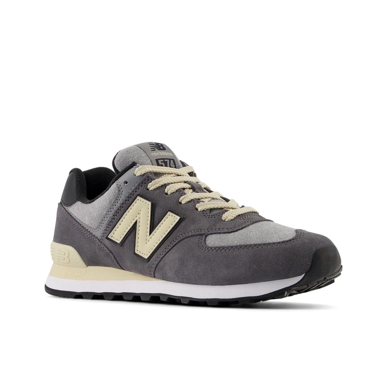 New Balance 574 in Magnet with Sandstone - Image 2