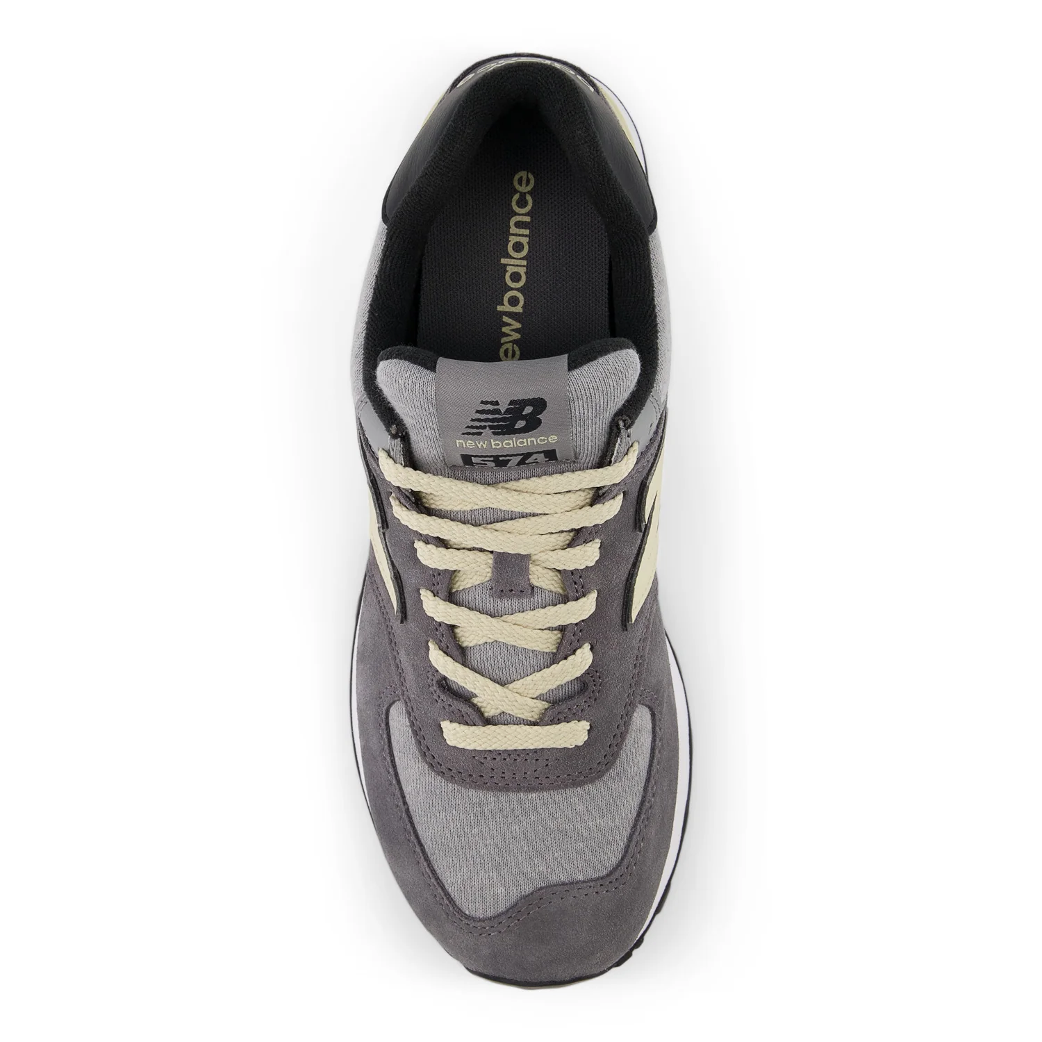 New Balance 574 in Magnet with Sandstone - Image 4