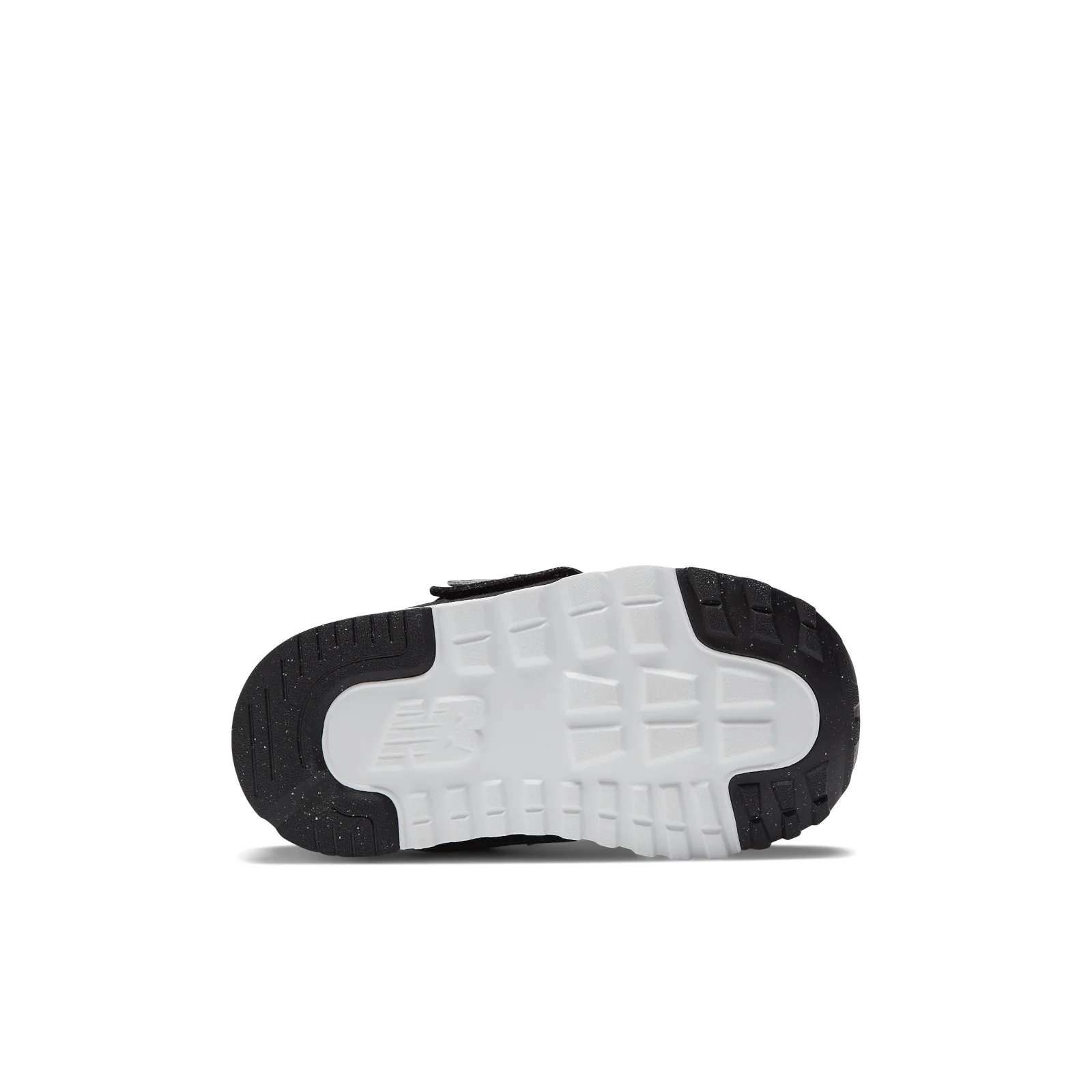 New Balance Toddler 574 B Hook & Loop in Black with Silver Metallic - Image 5