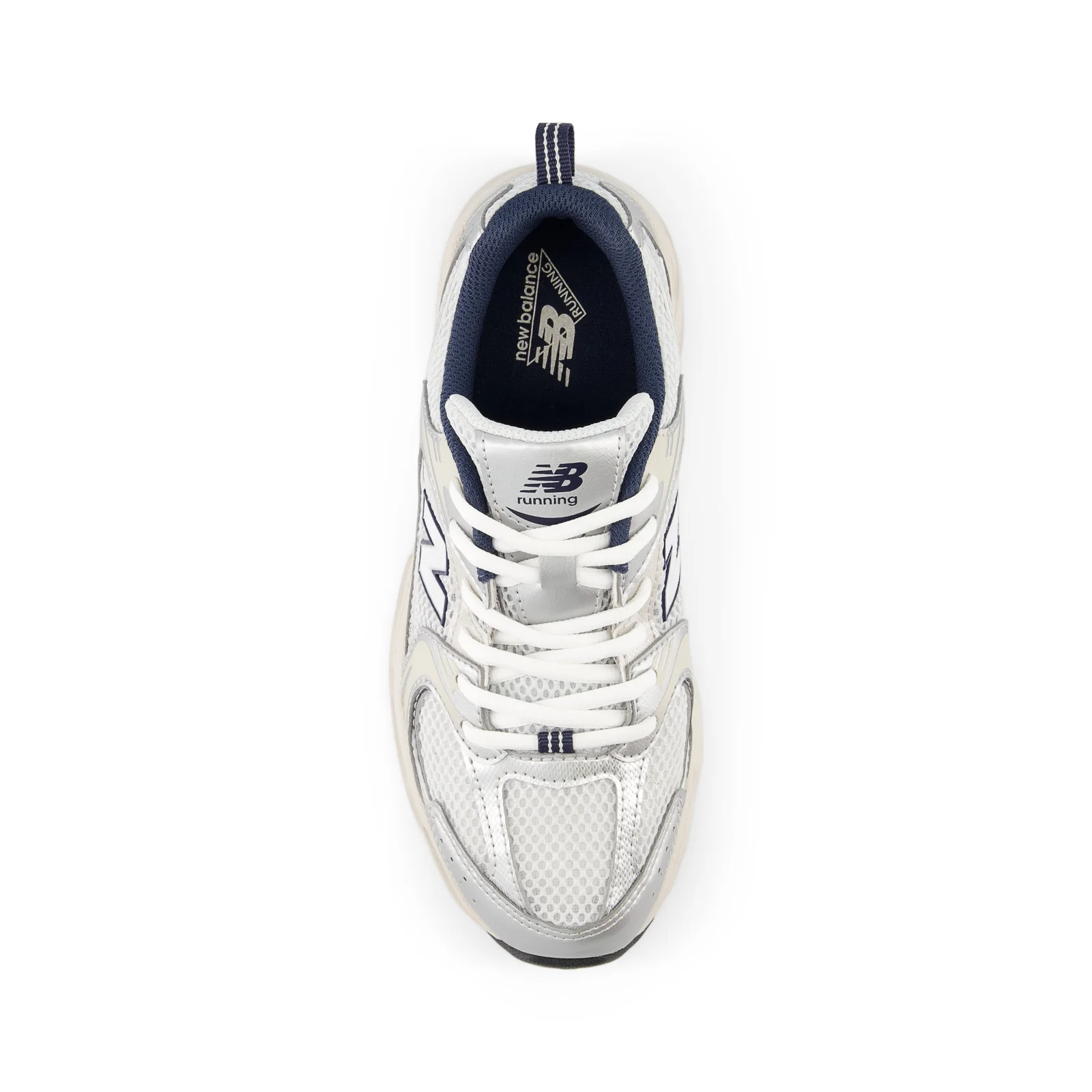 New Balance Kid's 530 in Summer Fog with Nimbus Cloud and NB Navy - Image 4