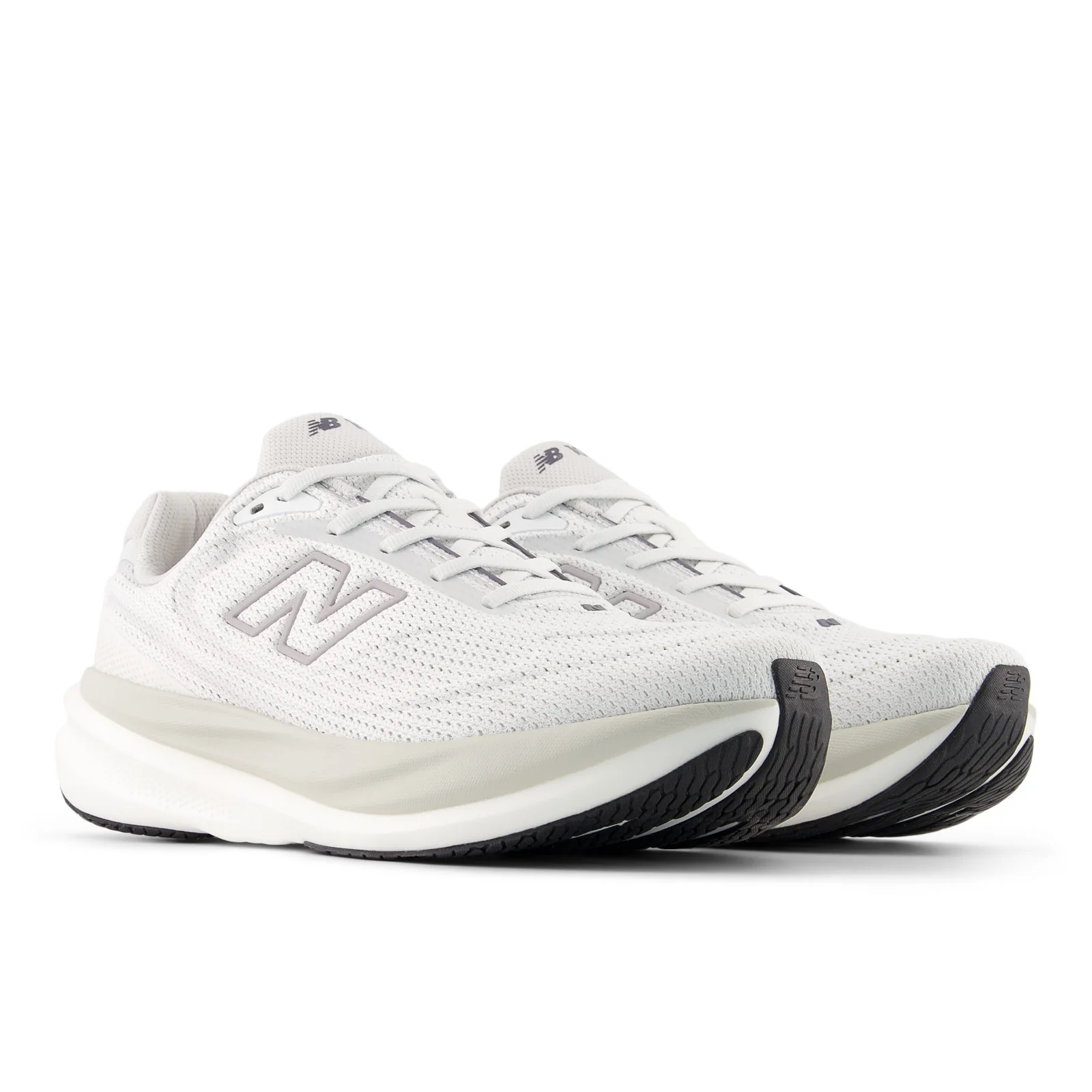 New Balance Men's 1080v15 in NB 103 White with Truffle Salt and Grey Matter - Image 3