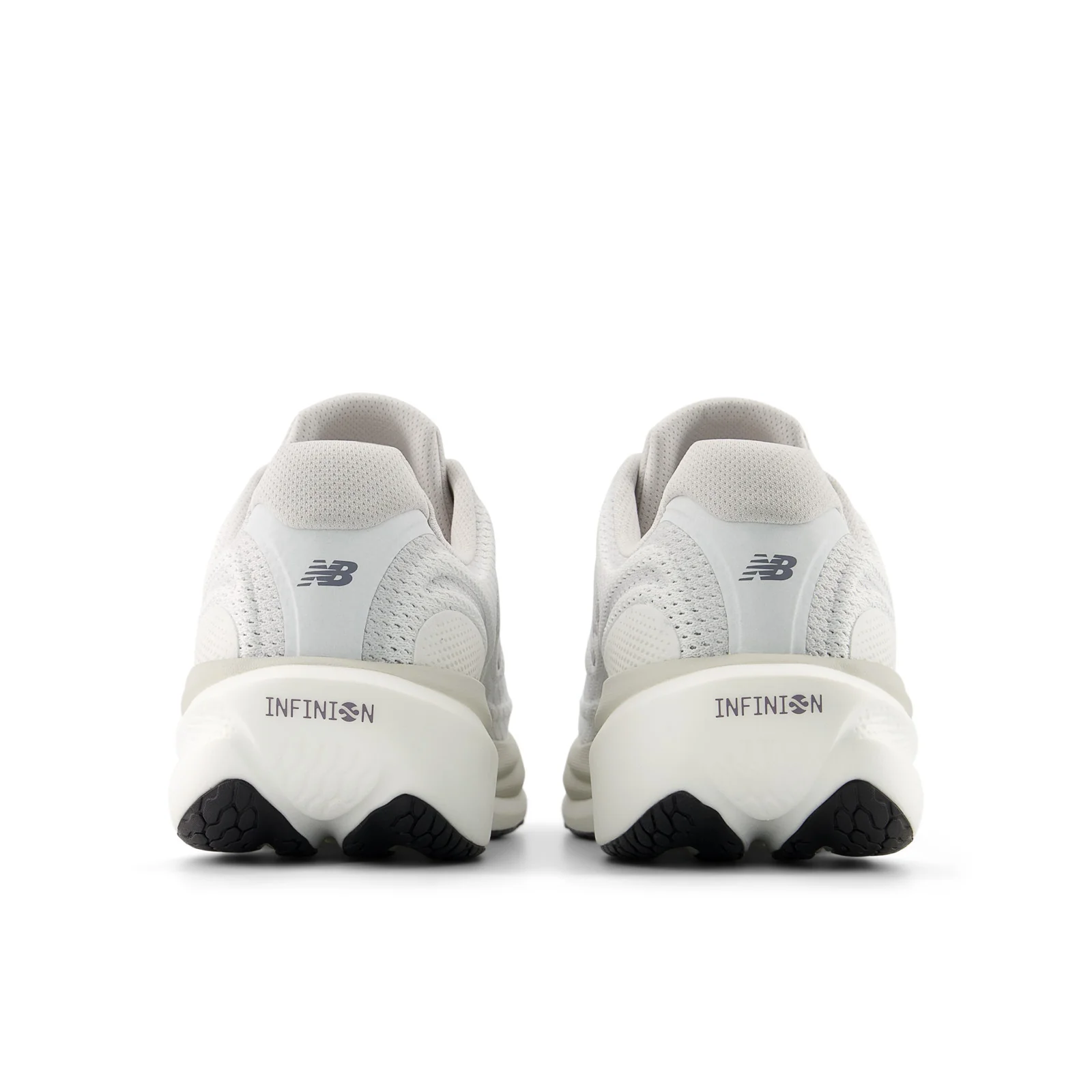 New Balance Men's 1080v15 in NB 103 White with Truffle Salt and Grey Matter - Image 5