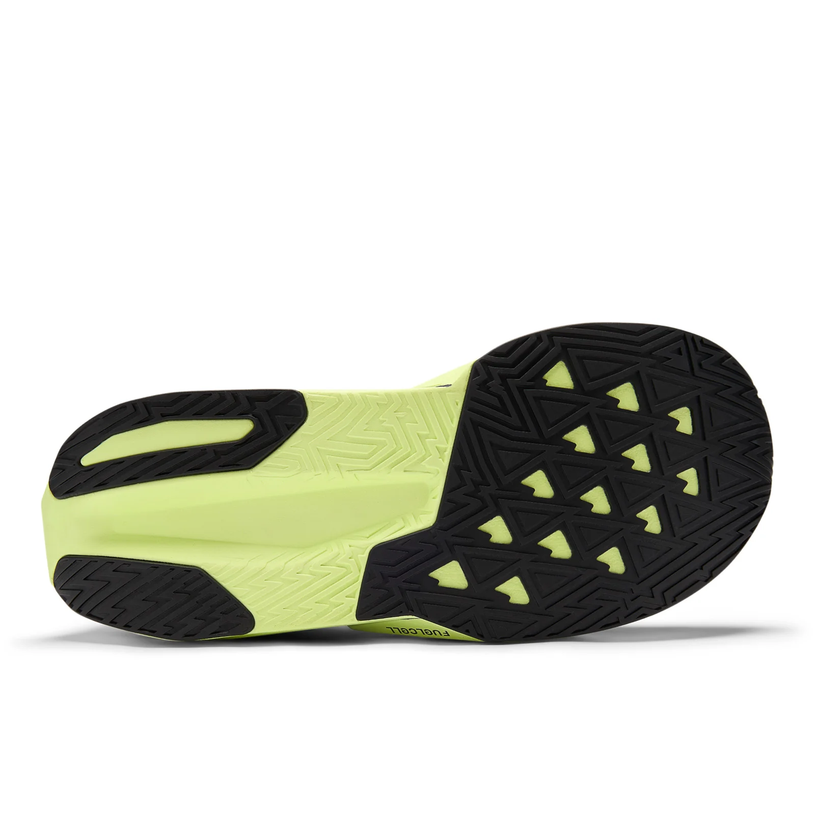 New Balance Men's FuelCell Rebel v5 in Alkaline Green with Boysenberry and Dark Silver Metallic - Image 8