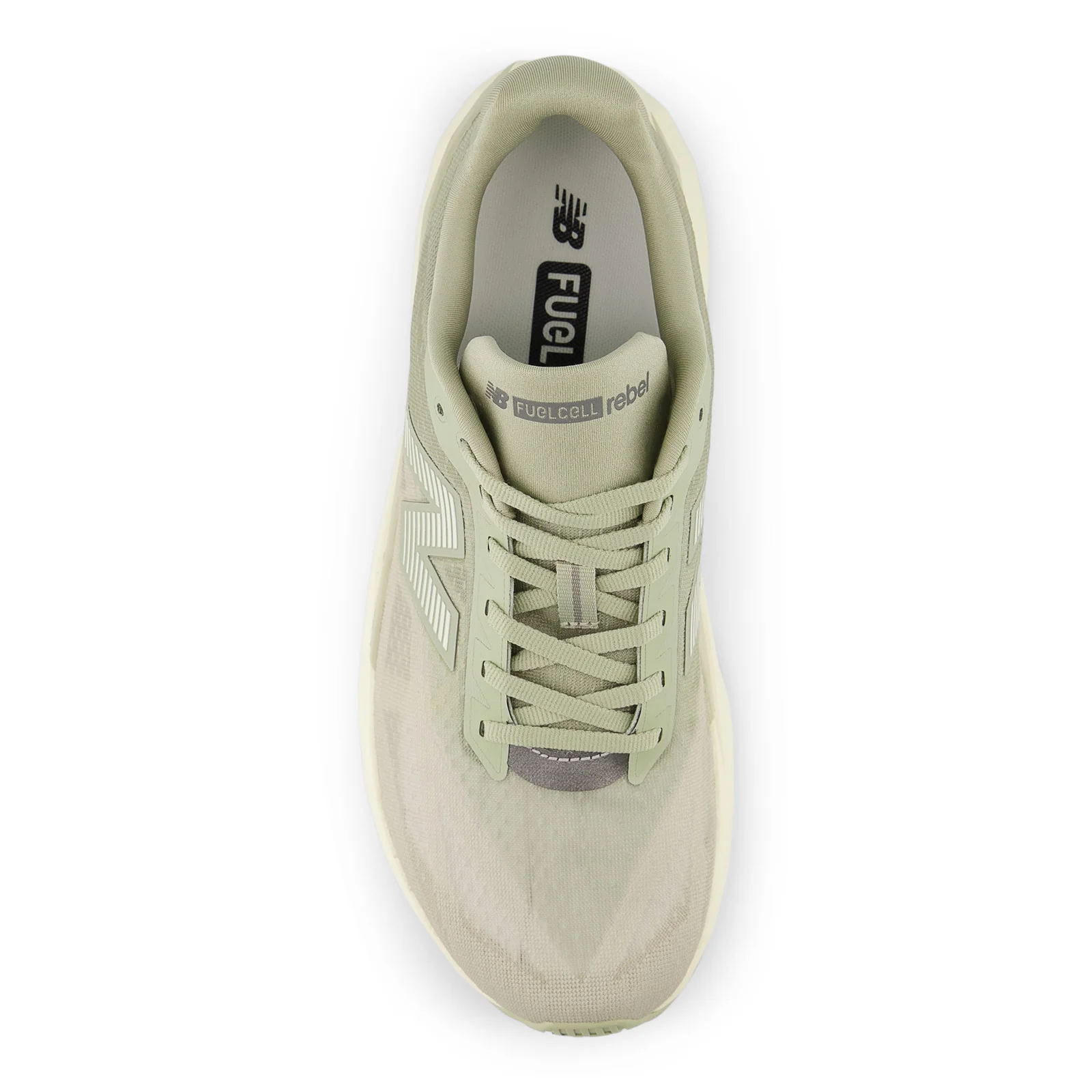 New Balance Men's FuelCell Rebel v5 in Olivine with Shipyard - Image 5
