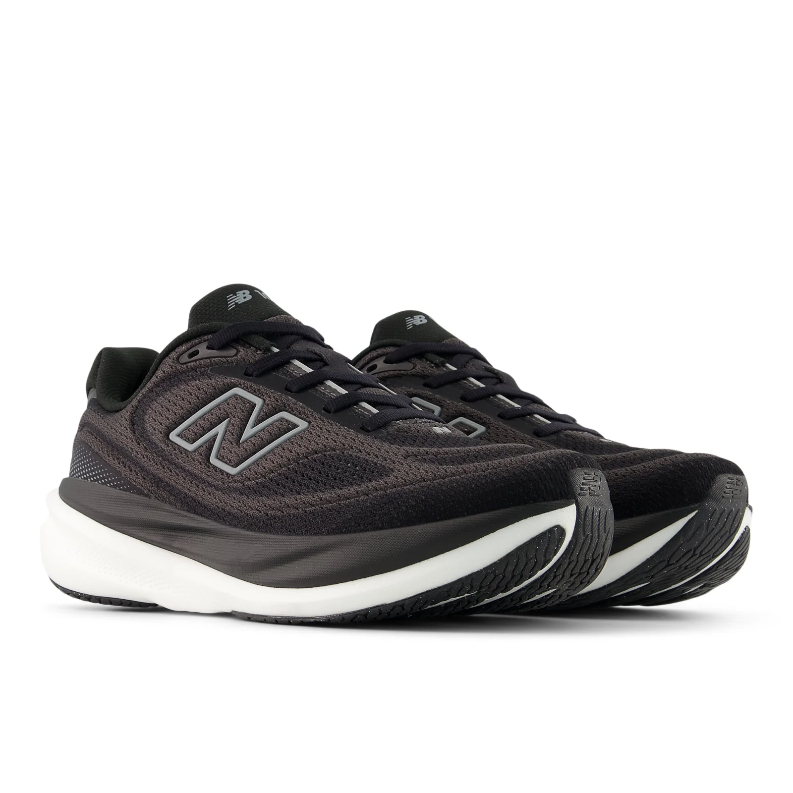 New Balance Women's 1080v15 in Black with Slate Grey - Image 4