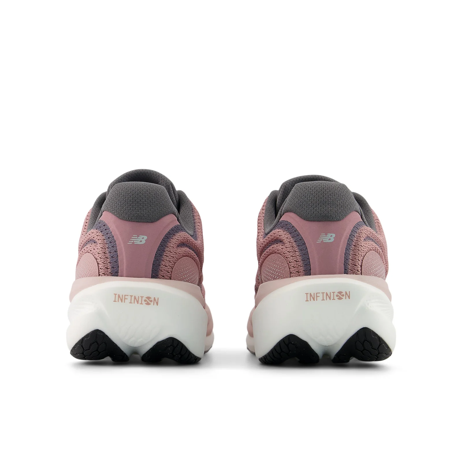 New Balance Women's 1080v15 in Rosewood with Silver Metallic and Neptune Grey - Image 6