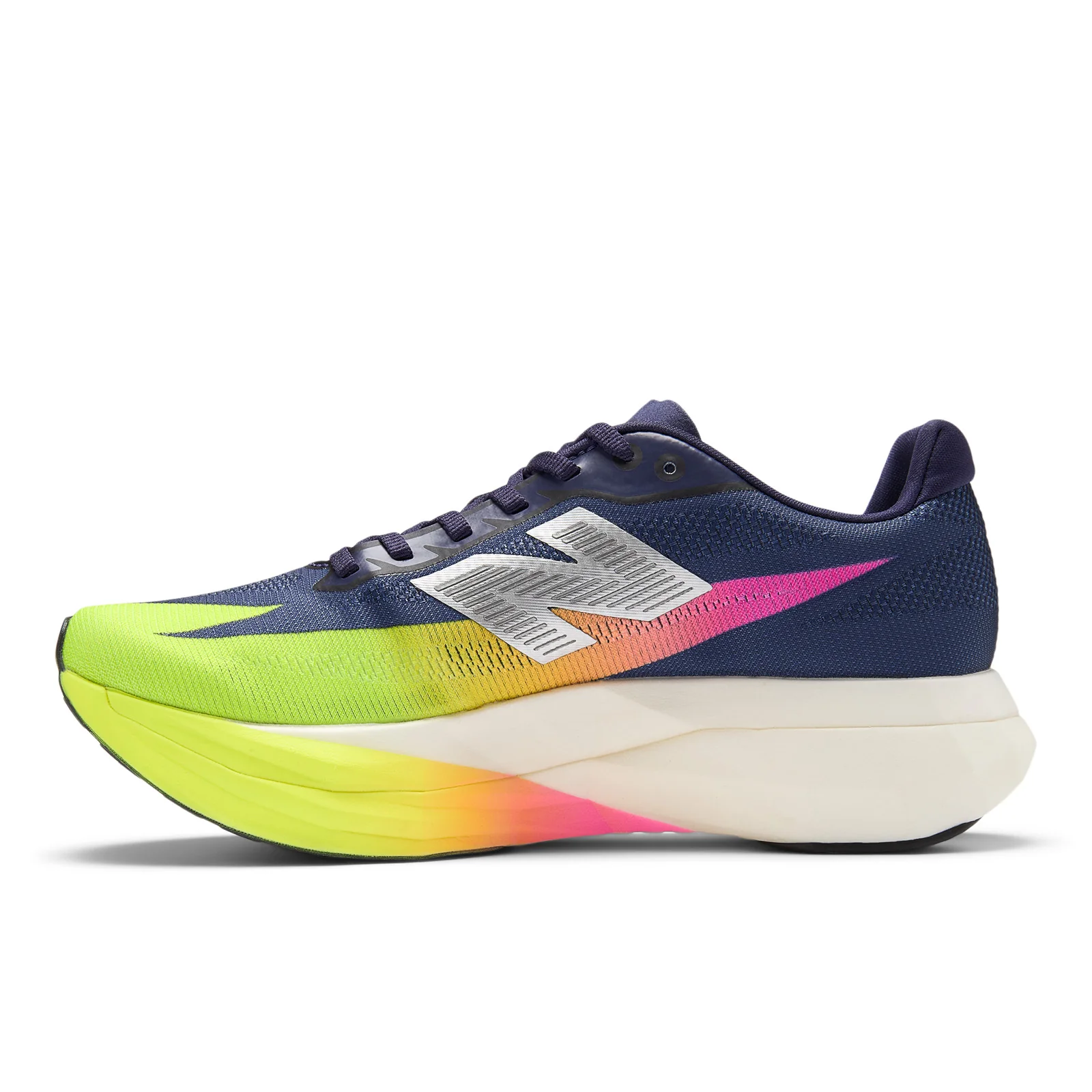 New Balance Women's FuelCell SuperComp Elite v5 in Boysenberry with Afterglow - Image 2