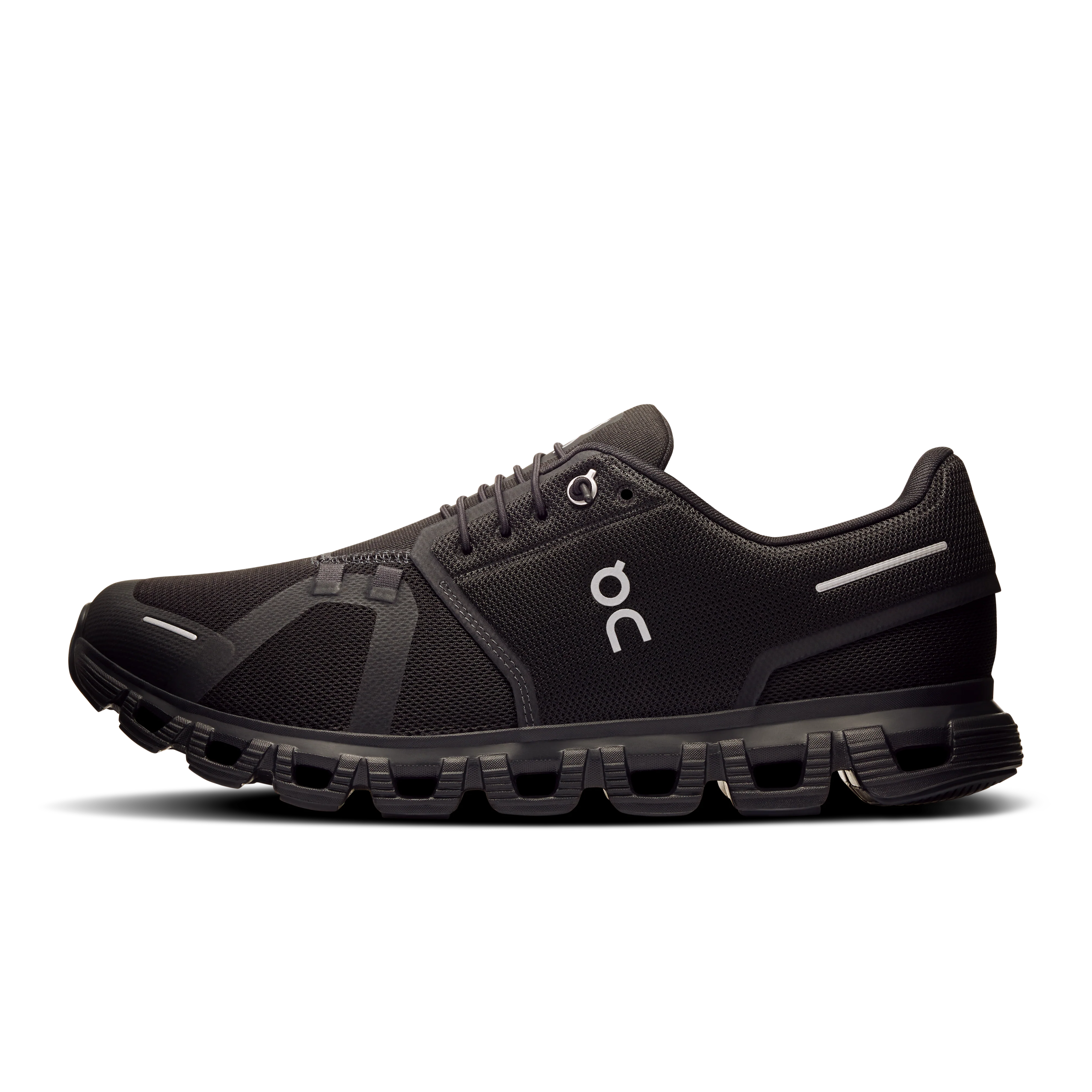 On Running Men's Cloud 6 Wide in Black/Black - Image 8