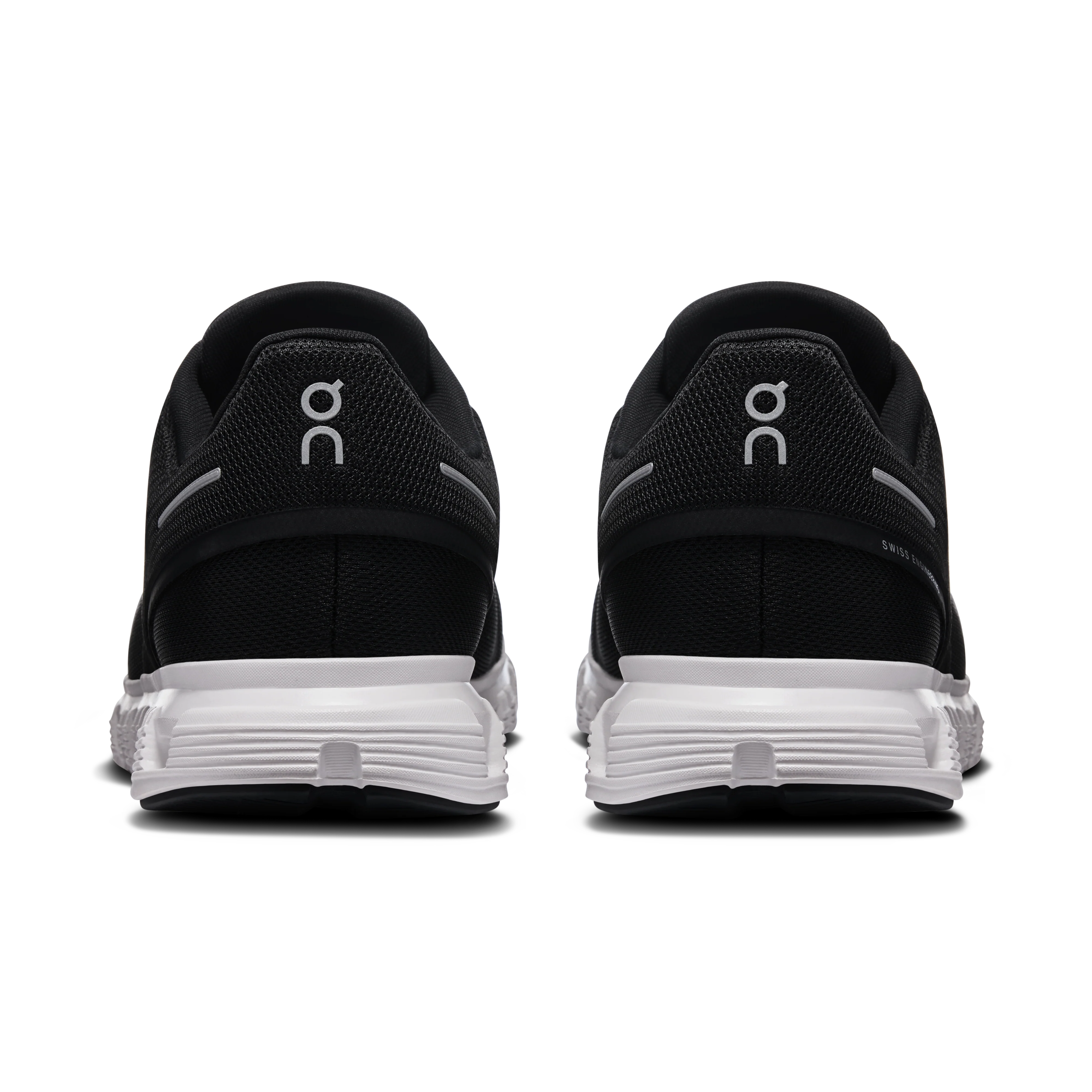 On Running Men's Cloud 6 Wide in Black/White - Image 6