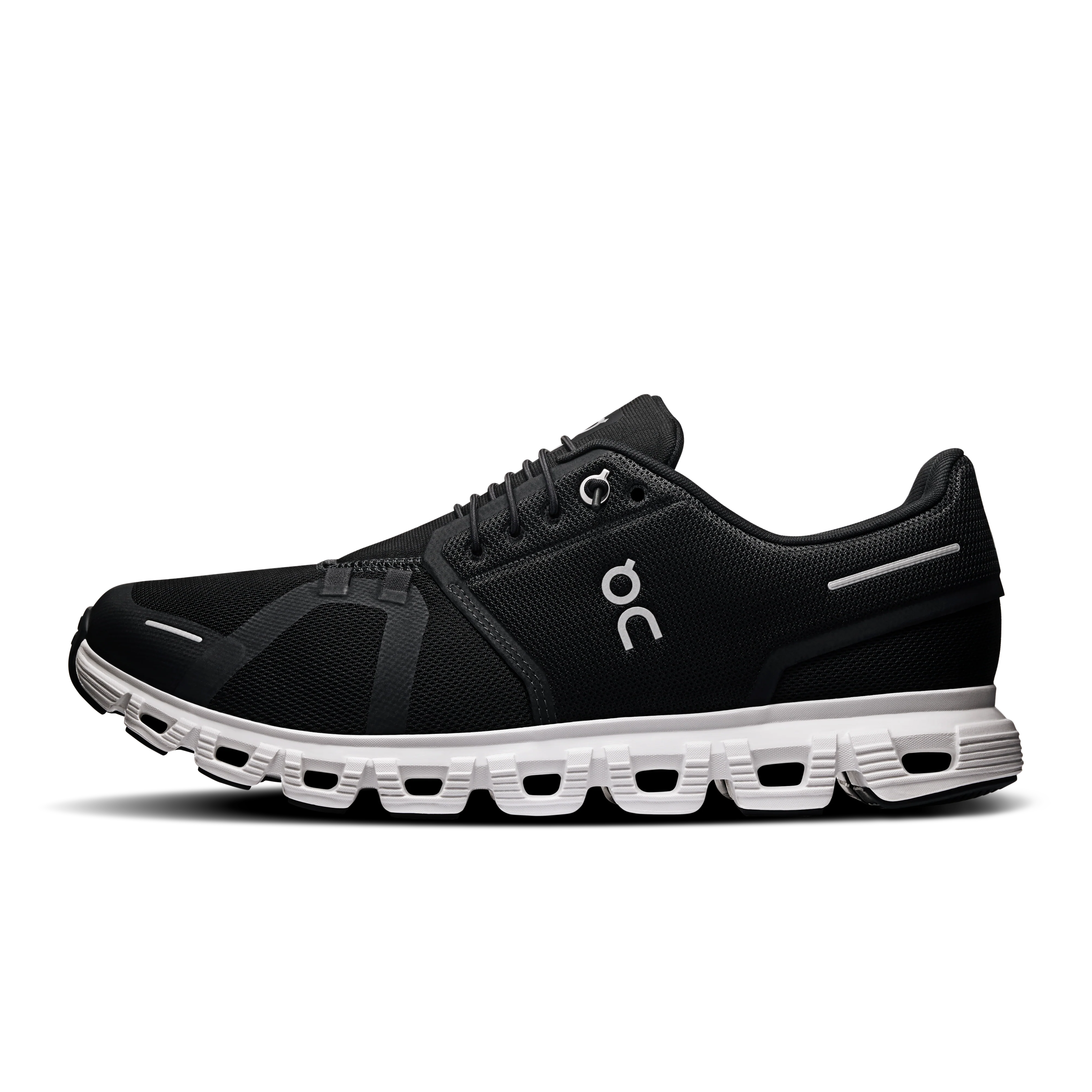 On Running Men's Cloud 6 Wide in Black/White - Image 8