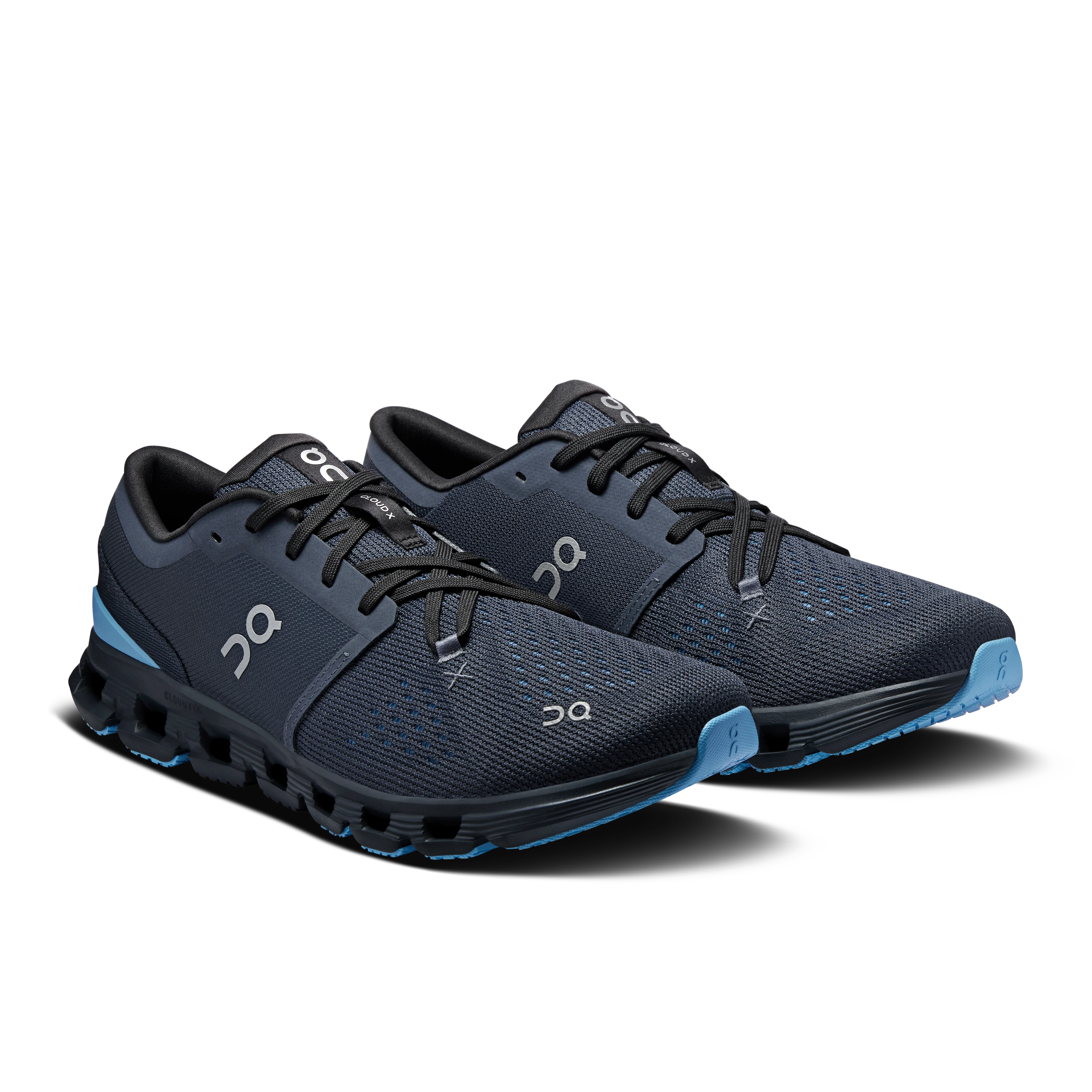On Running Men's Cloud X 4 in Navy/Gourami - Image 7