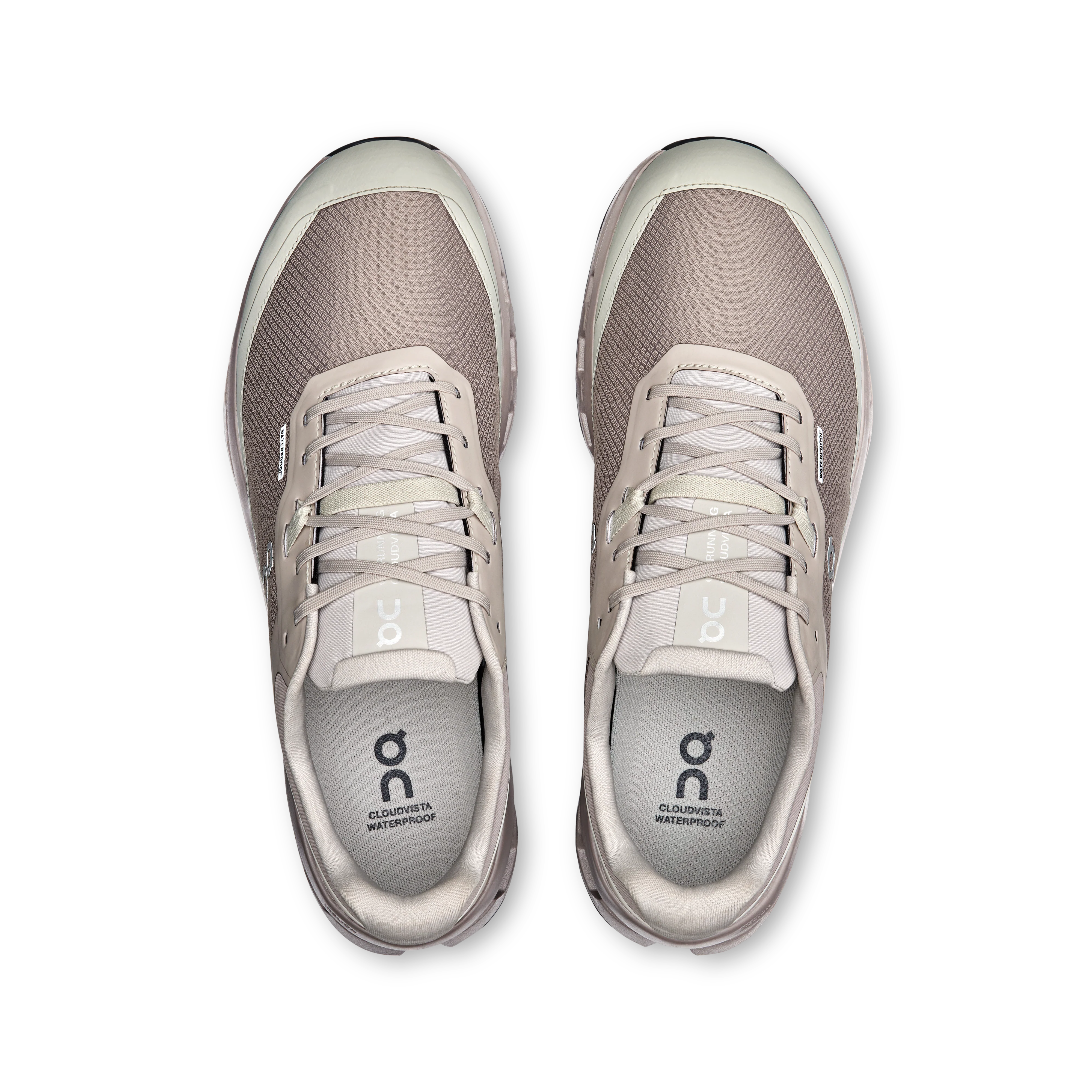 On Running Men's Cloudvista 2 Waterproof in Fog/Cinder - Image 8
