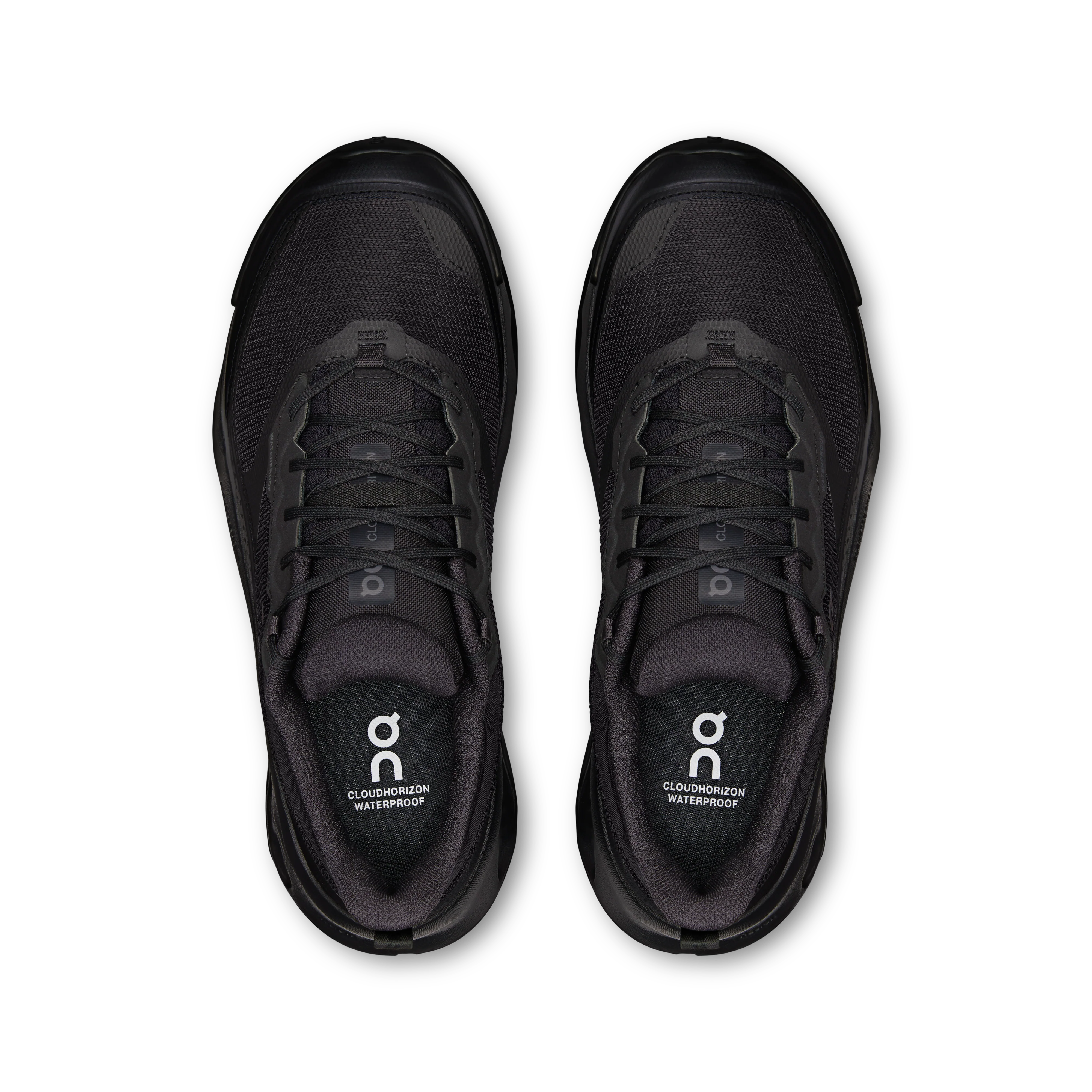 On Running Women's Cloudhorizon 2 Waterproof in Black/Black - Image 2