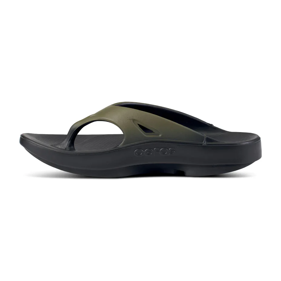 OOFOS OOriginal Sport Sandal in Tactical Green - Image 7