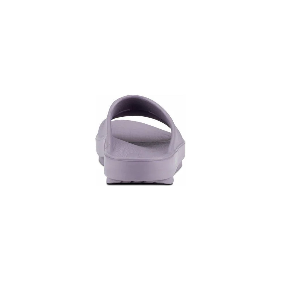 OOFOS Unisex Ooahh Slide Sandals in Mauve - Image 3