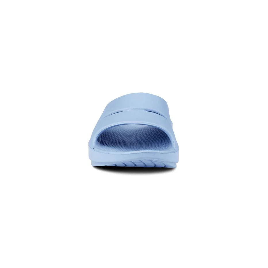 OOFOS Unisex Ooahh Slide Sandals in Neptune Blue - Image 6