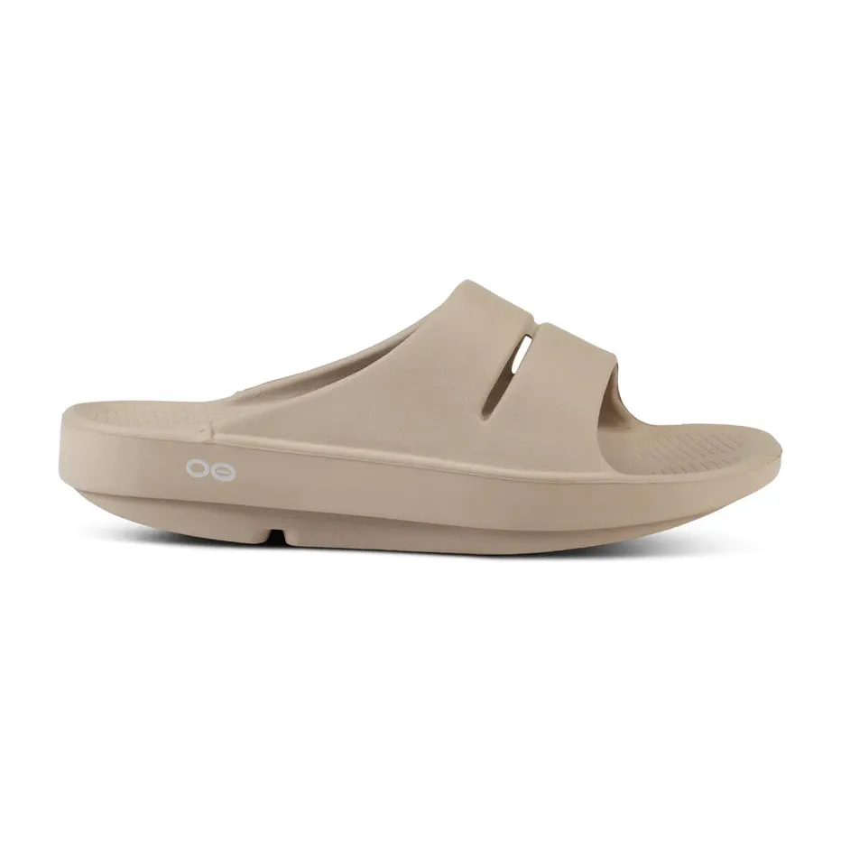 OOFOS Unisex Ooahh Slide Sandals in Nomad - Image 2