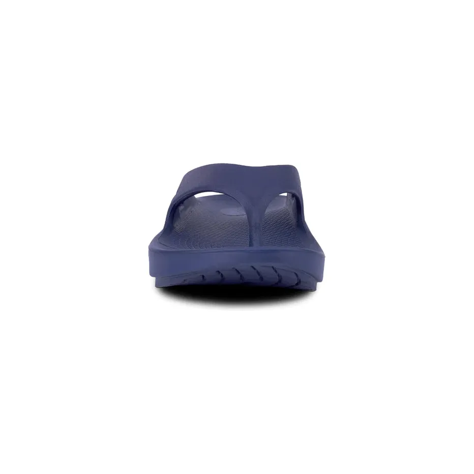 OOFOS Unisex OOriginal Flip Flops in Navy - Image 3