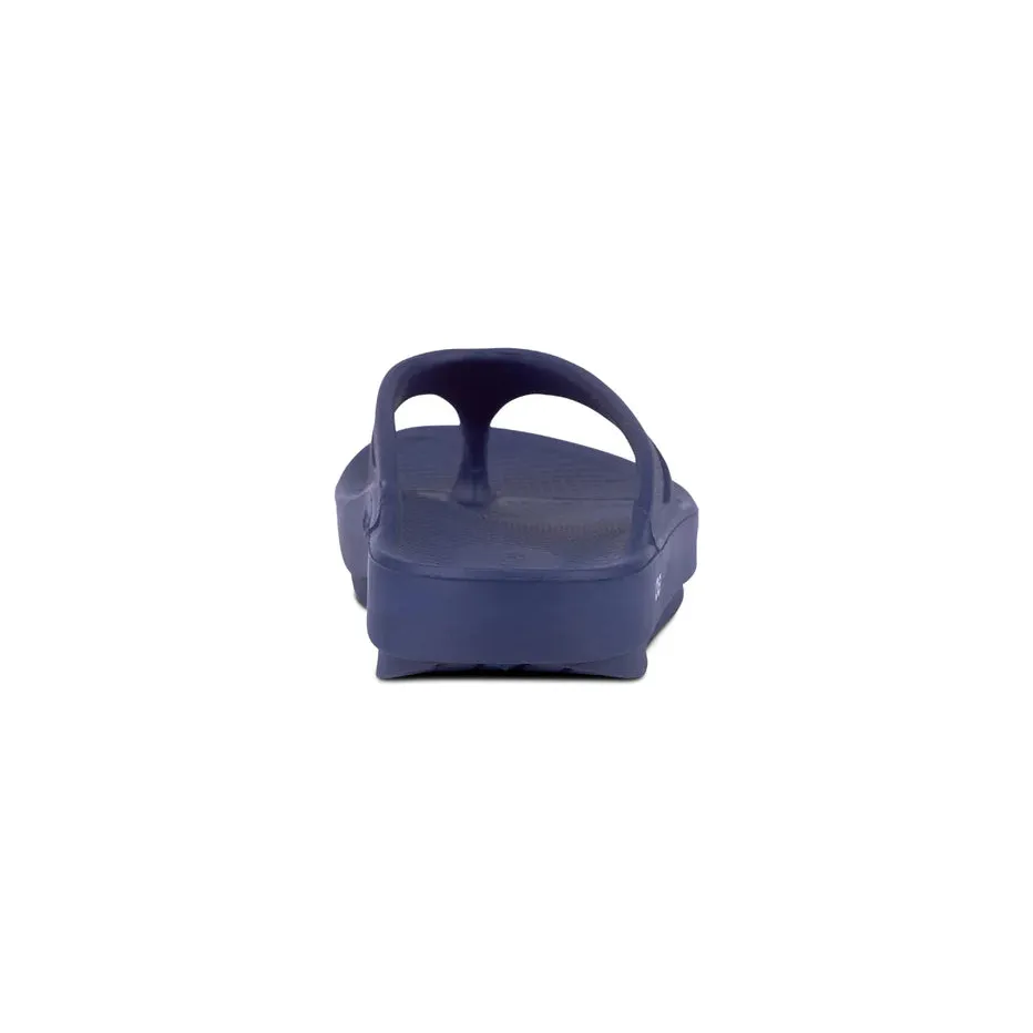 OOFOS Unisex OOriginal Flip Flops in Navy - Image 5