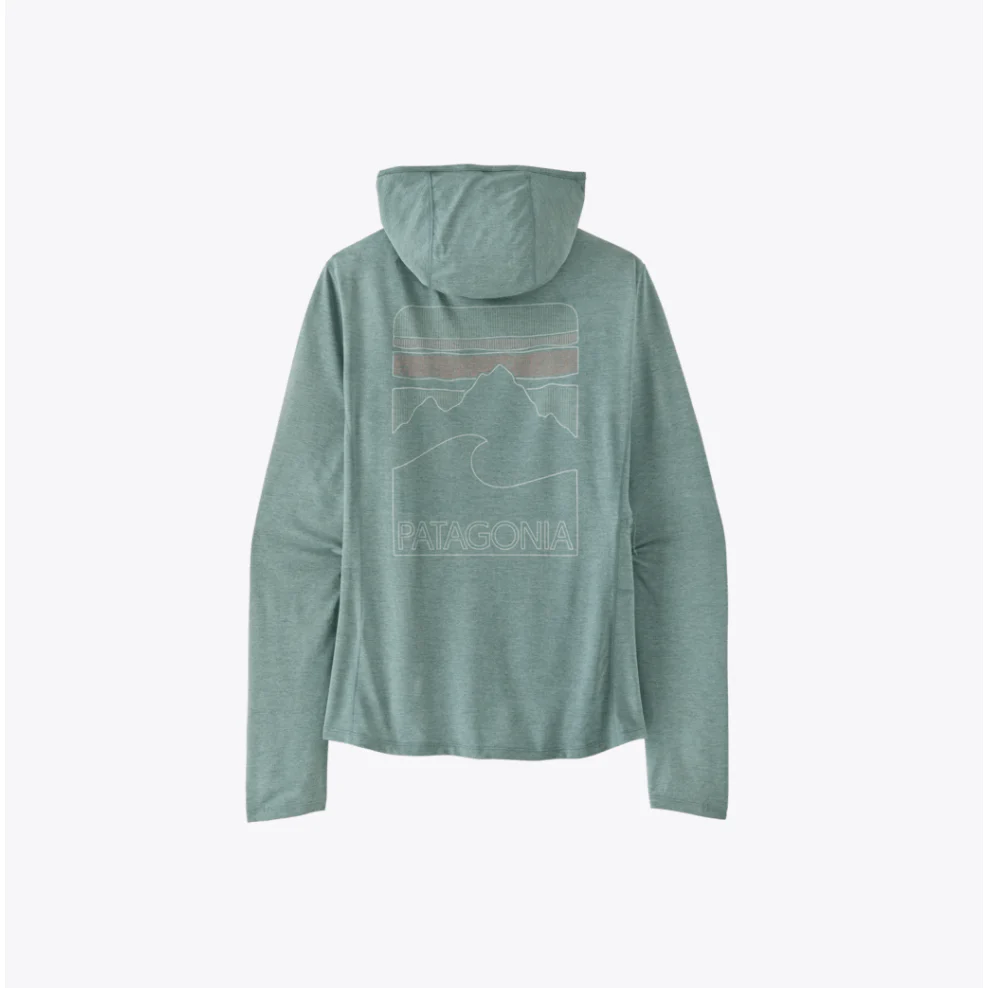 Patagonia Women's Cap Cool Sun Hoody Peak Visions