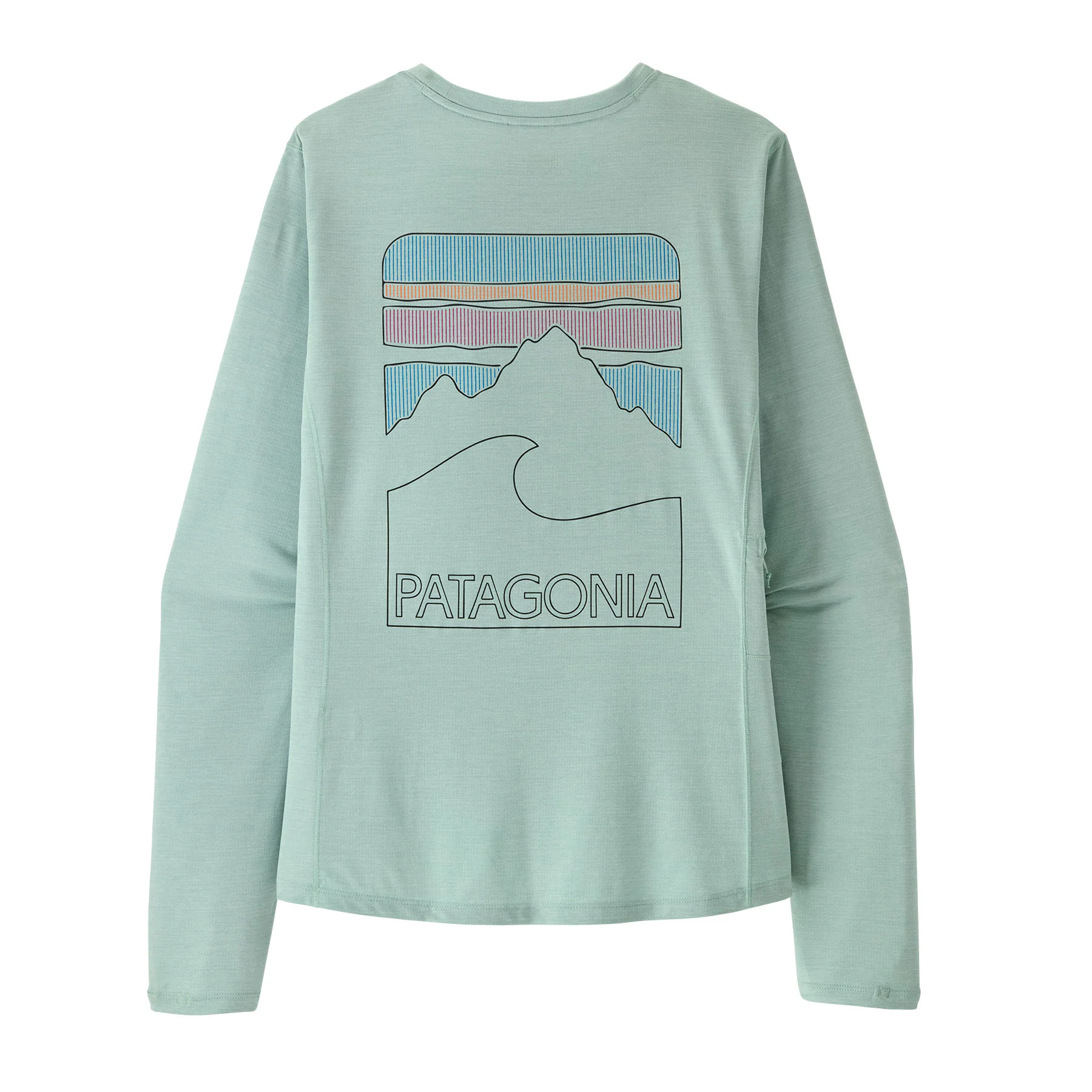 Patagonia Women's L/S Cap Cool Sun Shirt Peak Visions - Image 2