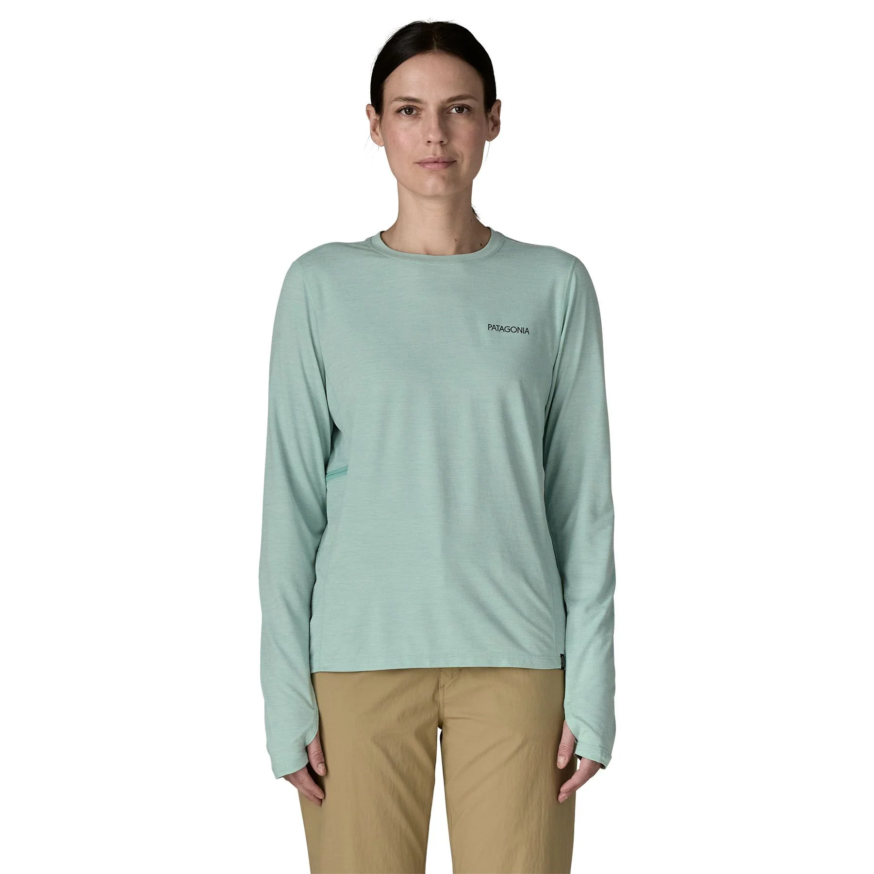 Patagonia Women's L/S Cap Cool Sun Shirt Peak Visions - Image 4