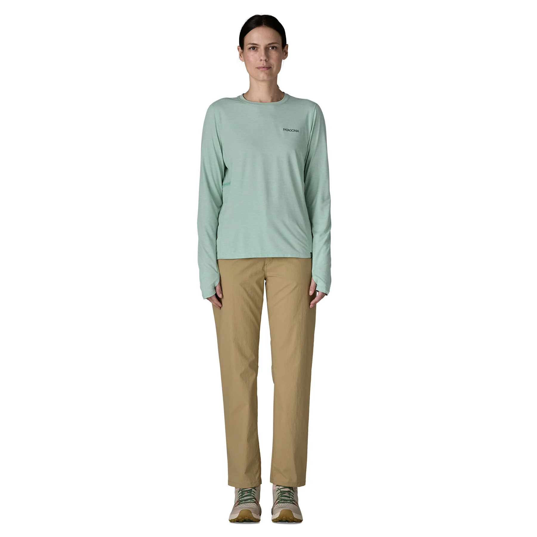 Patagonia Women's L/S Cap Cool Sun Shirt Peak Visions - Image 6