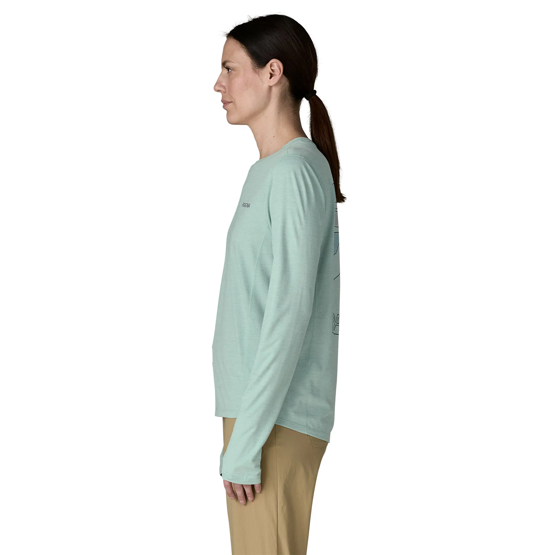 Patagonia Women's L/S Cap Cool Sun Shirt Peak Visions - Image 7