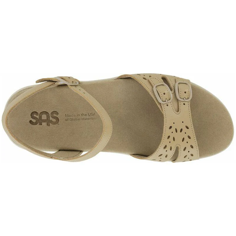 SAS Women's Duo Quarter Strap Sandal in Warm Stone - Image 3