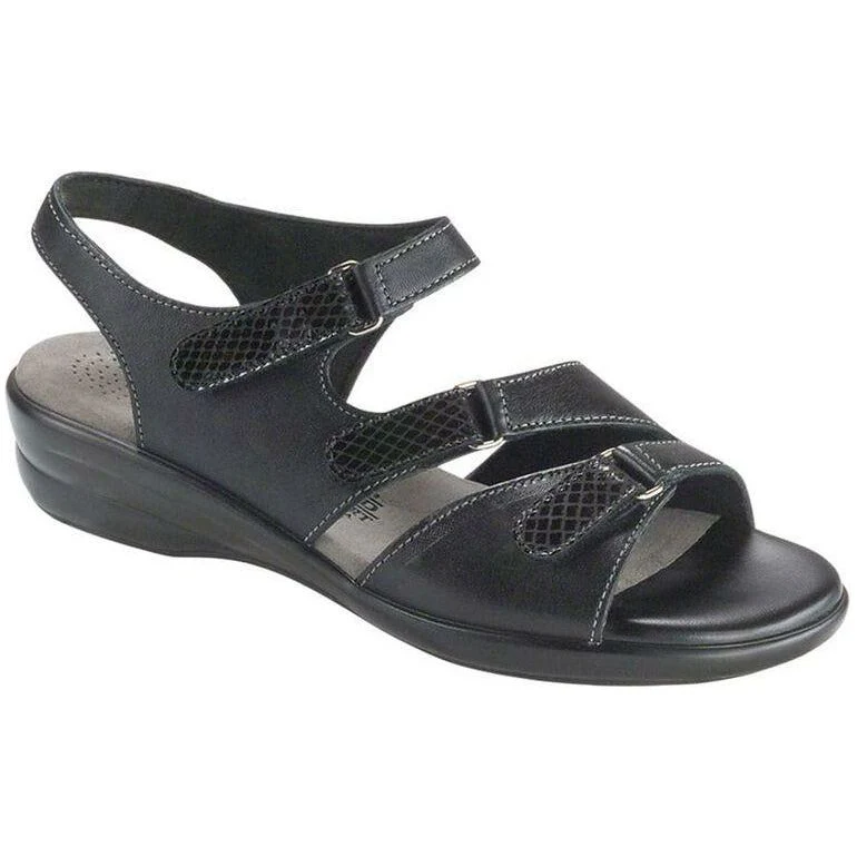 SAS Women's Tabby Slingback Sandal in Black