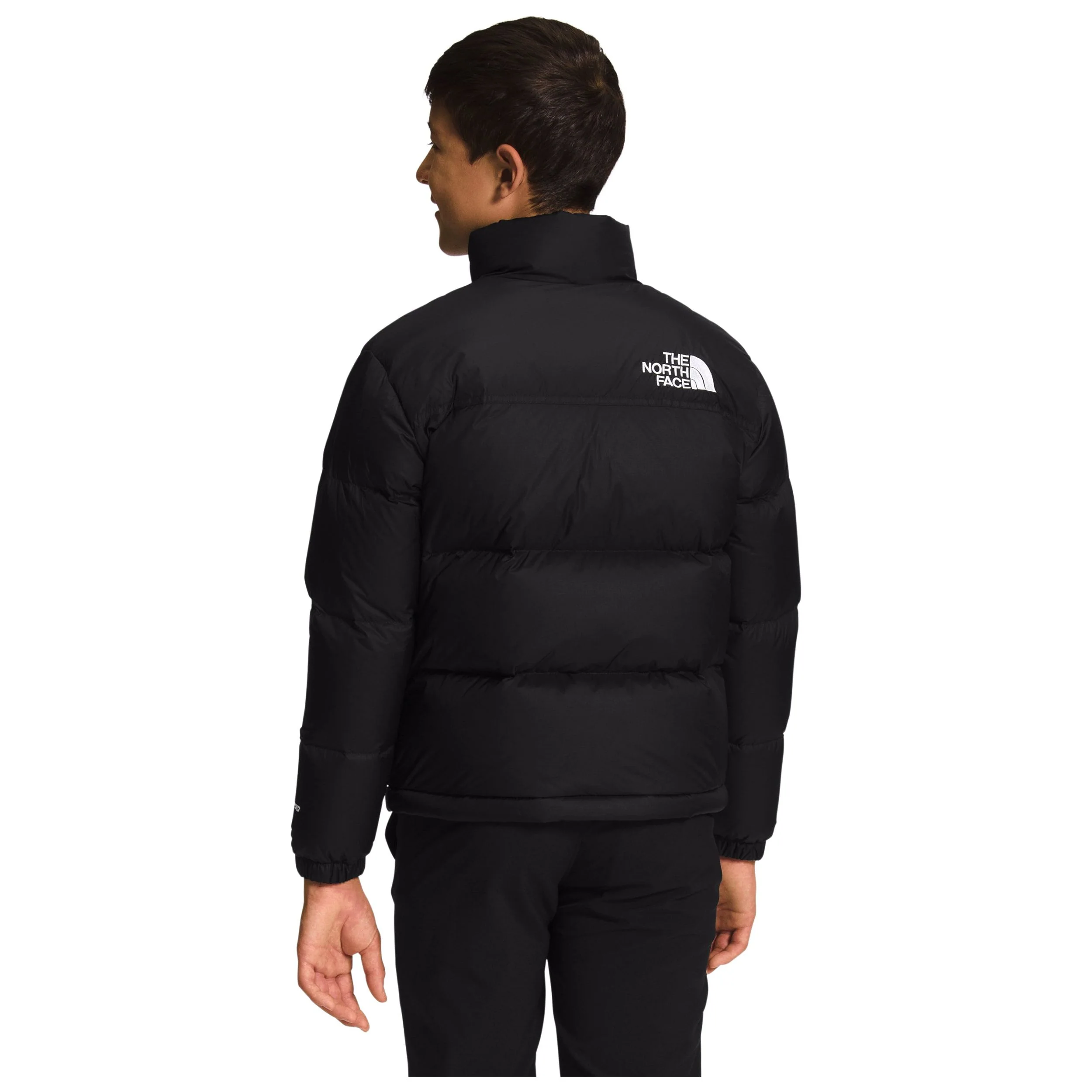 The North Face Big Kids' 1996 Retro Nuptse Jacket in Black (2023) - Image 3