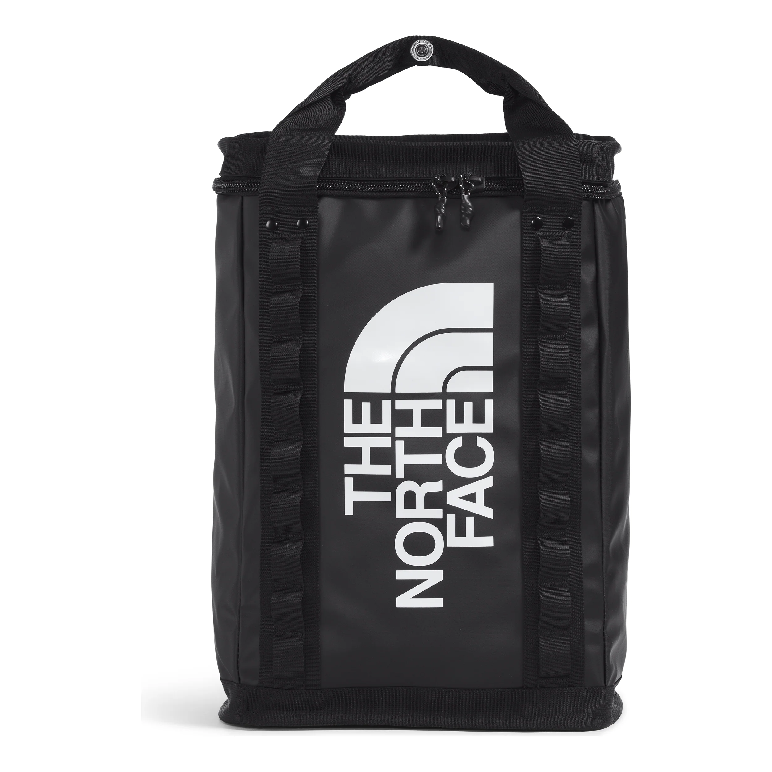 The North Face Explore Fusebox Daypack Large in Black White - Image 3