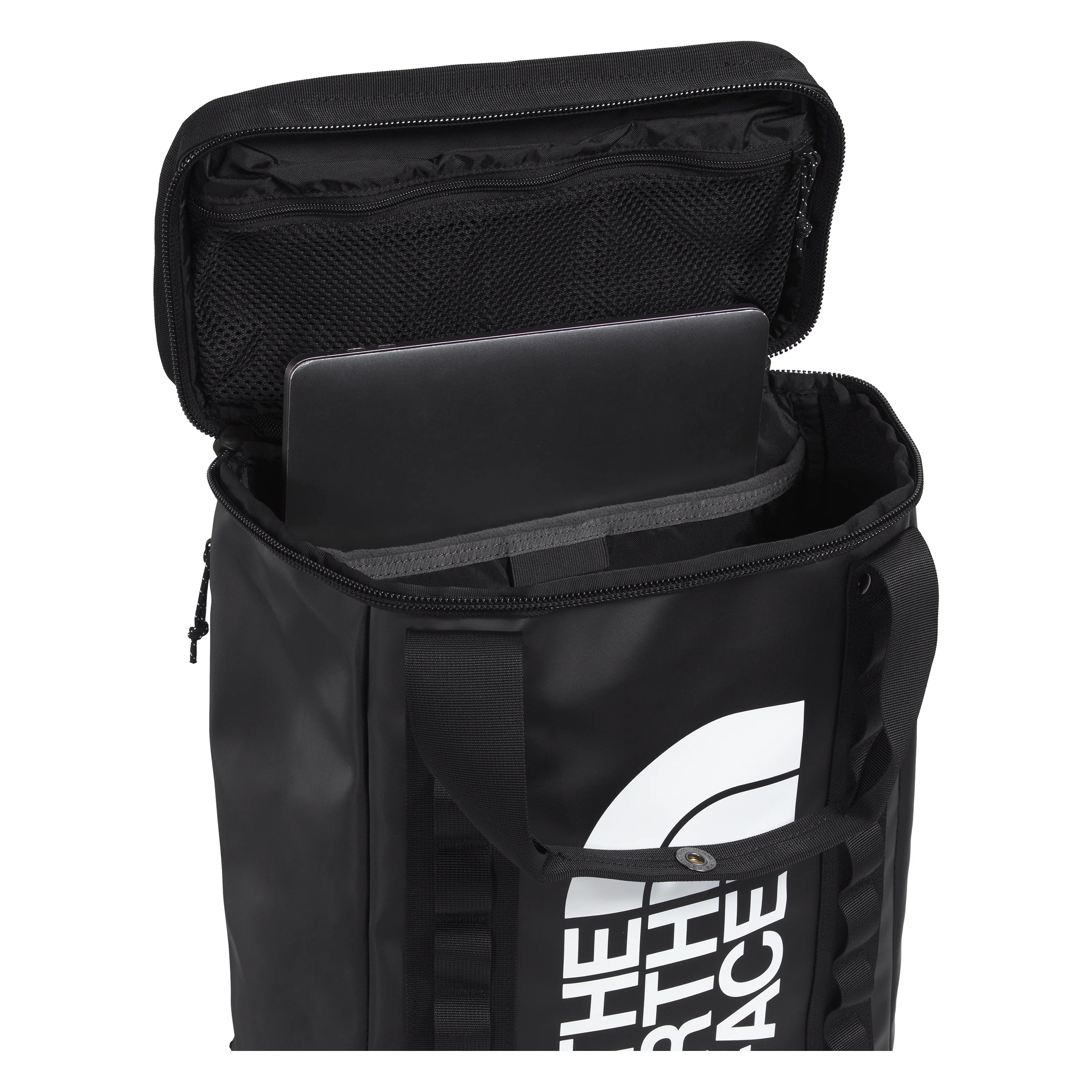 The North Face Explore Fusebox Daypack Large in Black White - Image 5