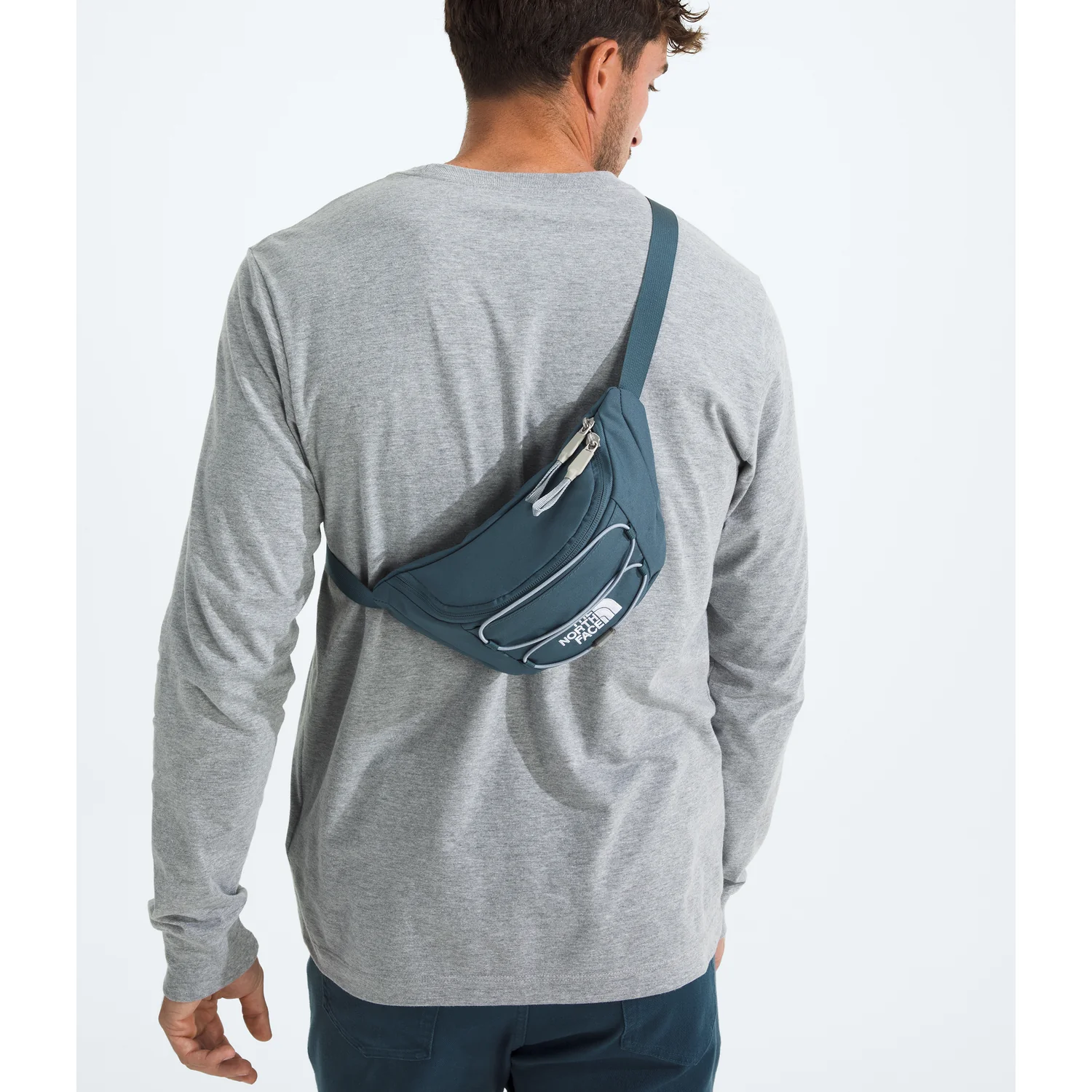 The North Face Jester Lumbar in Granite Grey/Frost Grey - Image 2