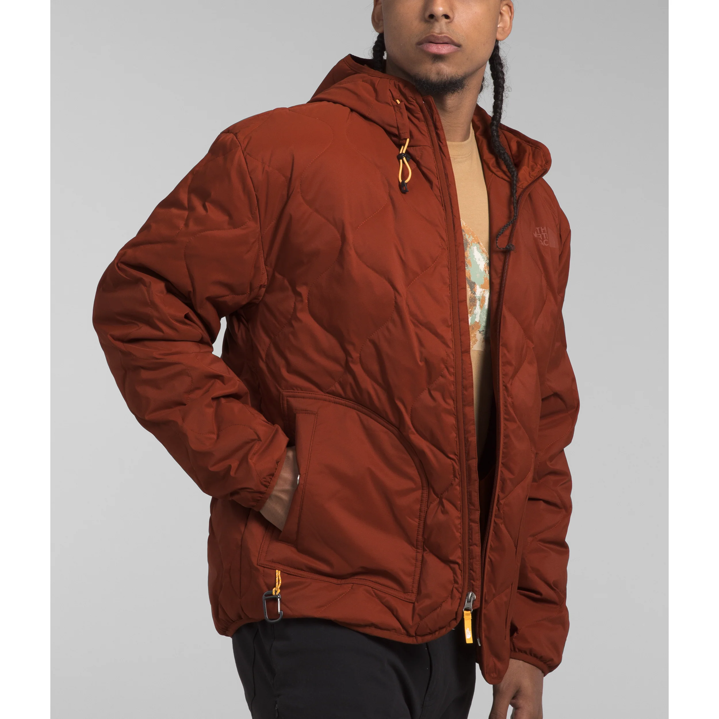 The North Face Men's Graus Down Packable Jacket in Brandy Brown - Image 5