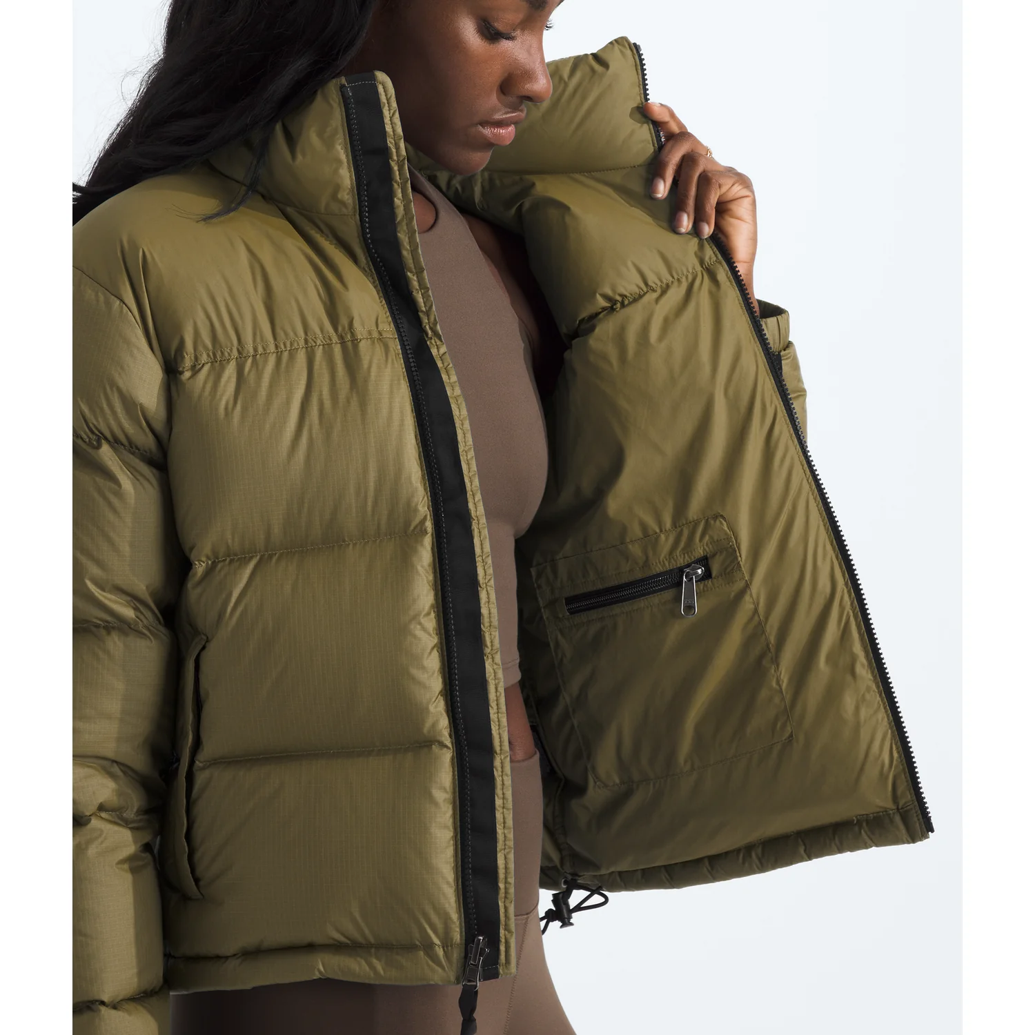 The North Face Women’s 1996 Retro Nuptse Jacket in Cedar - Image 3