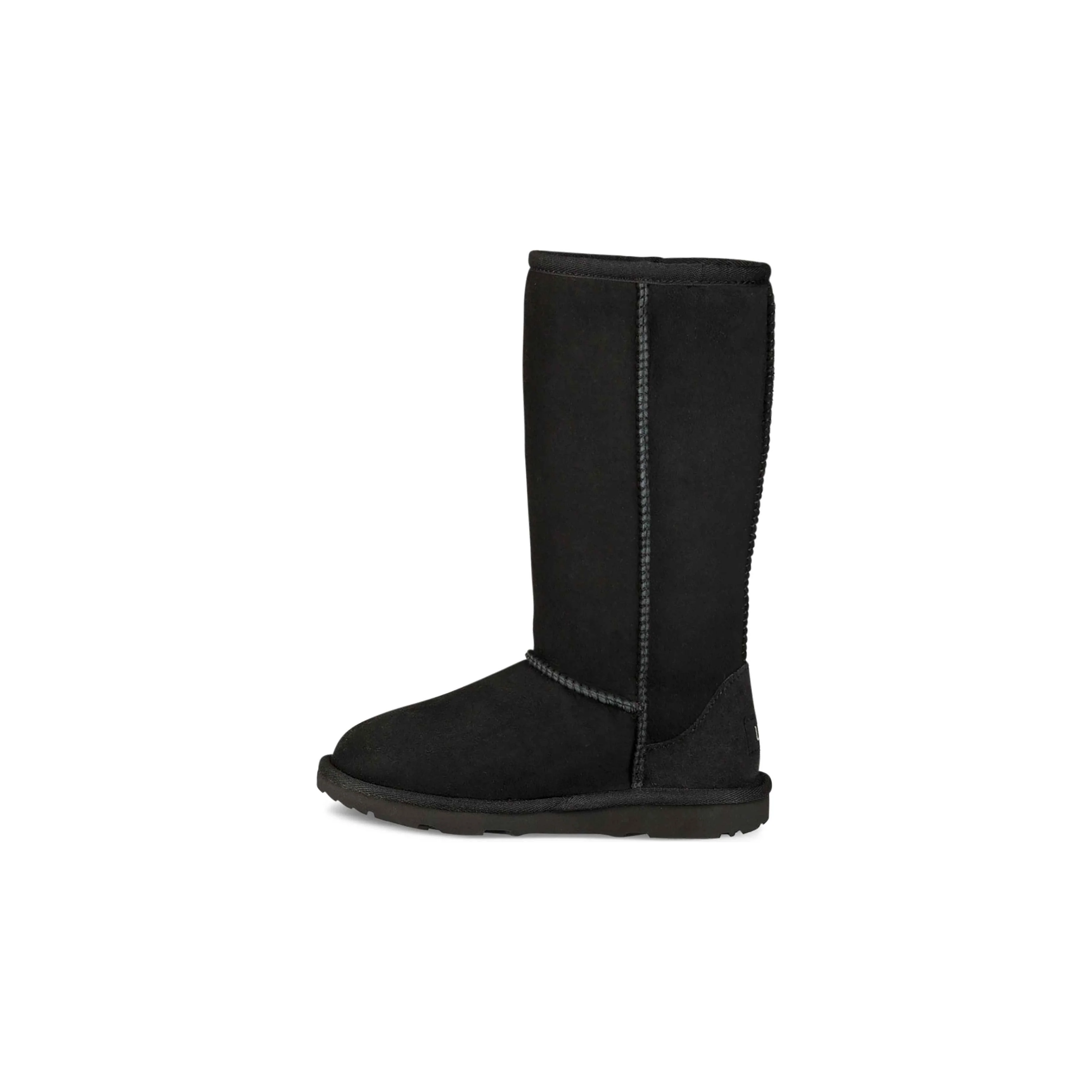 UGG Kids Classic II Tall Boot in Black - Image 4