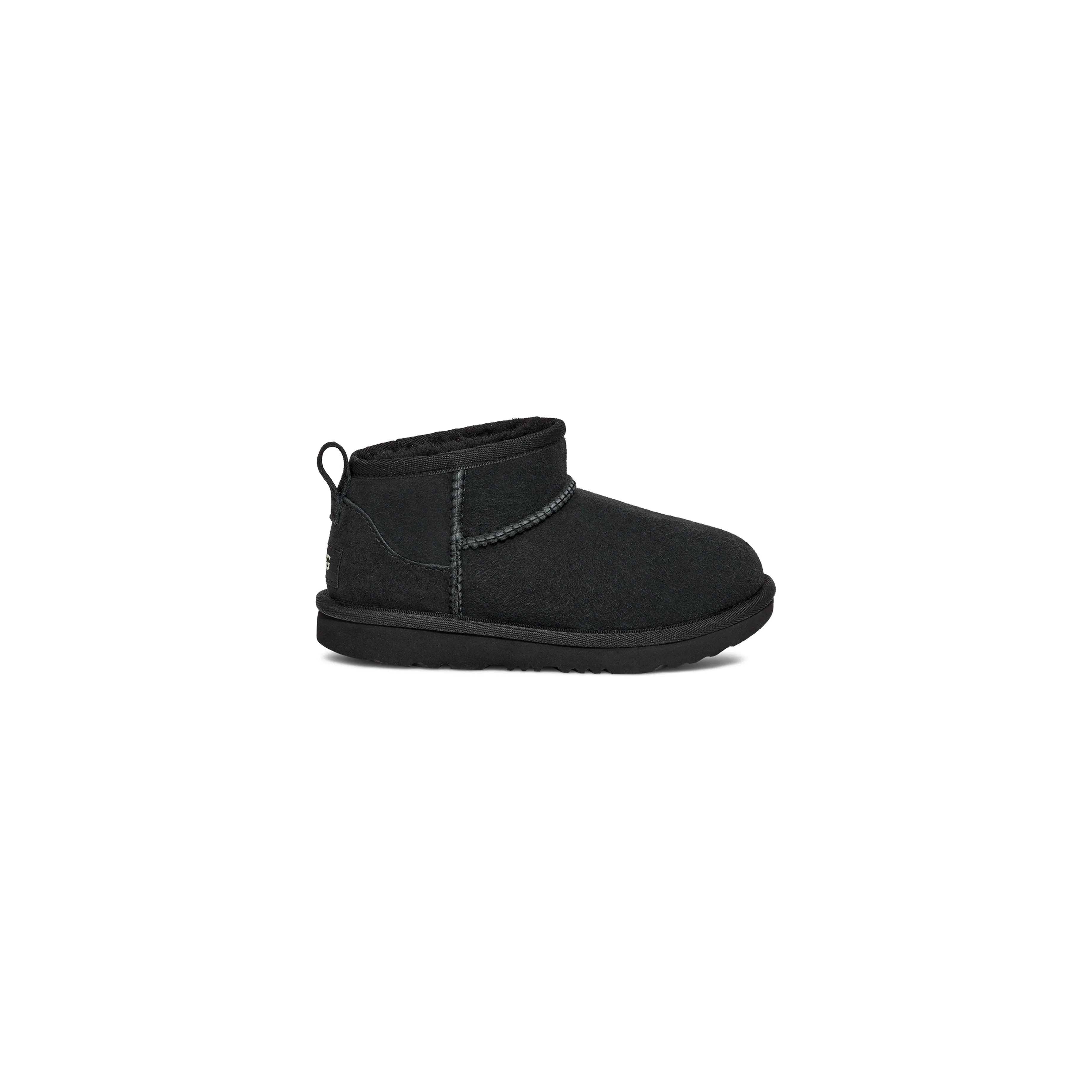 UGG Kids' Classic Ultra Mini in Black