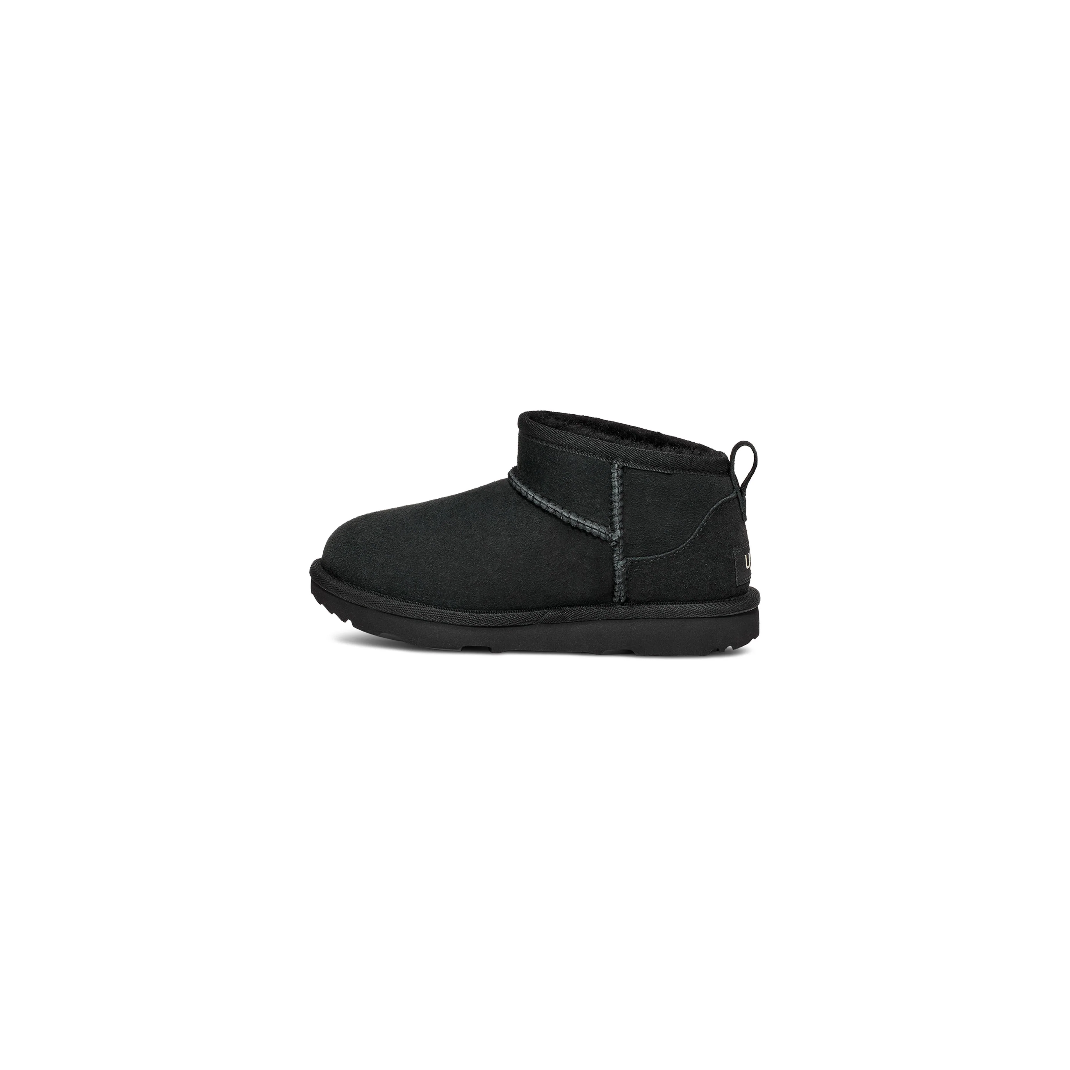 UGG Kids' Classic Ultra Mini in Black - Image 2