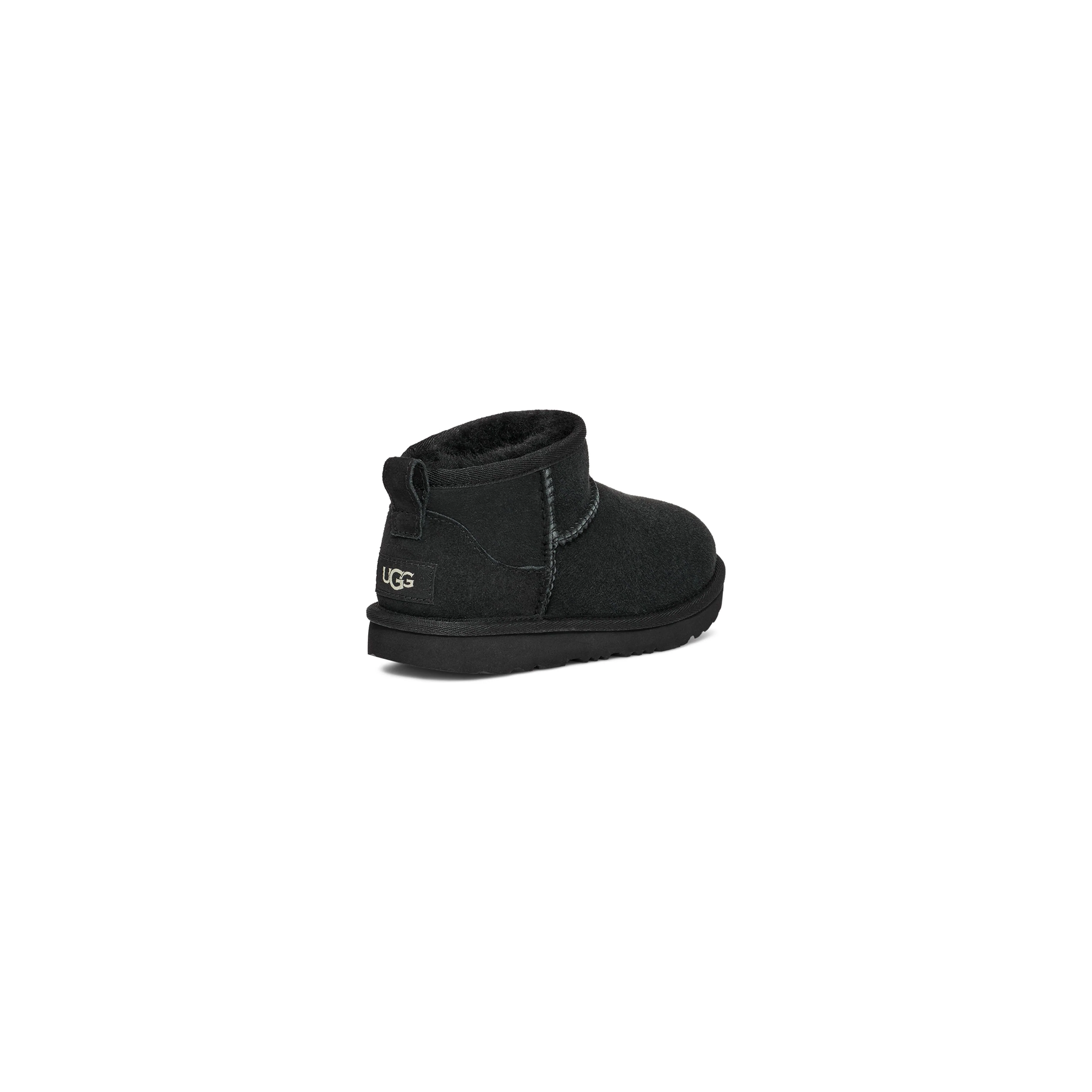 UGG Kids' Classic Ultra Mini in Black - Image 4
