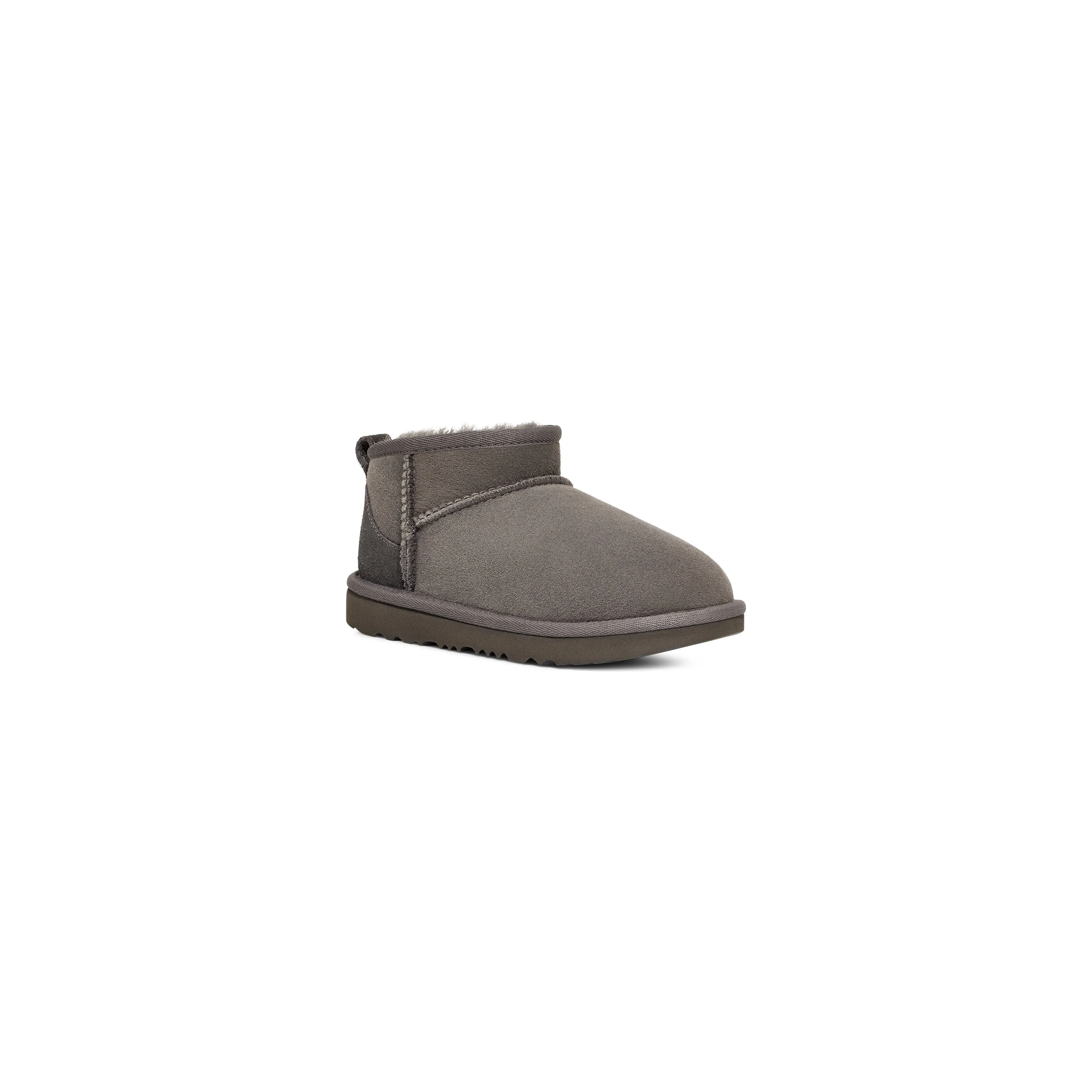UGG Kid's Classic Ultra Mini in Grey - Image 2