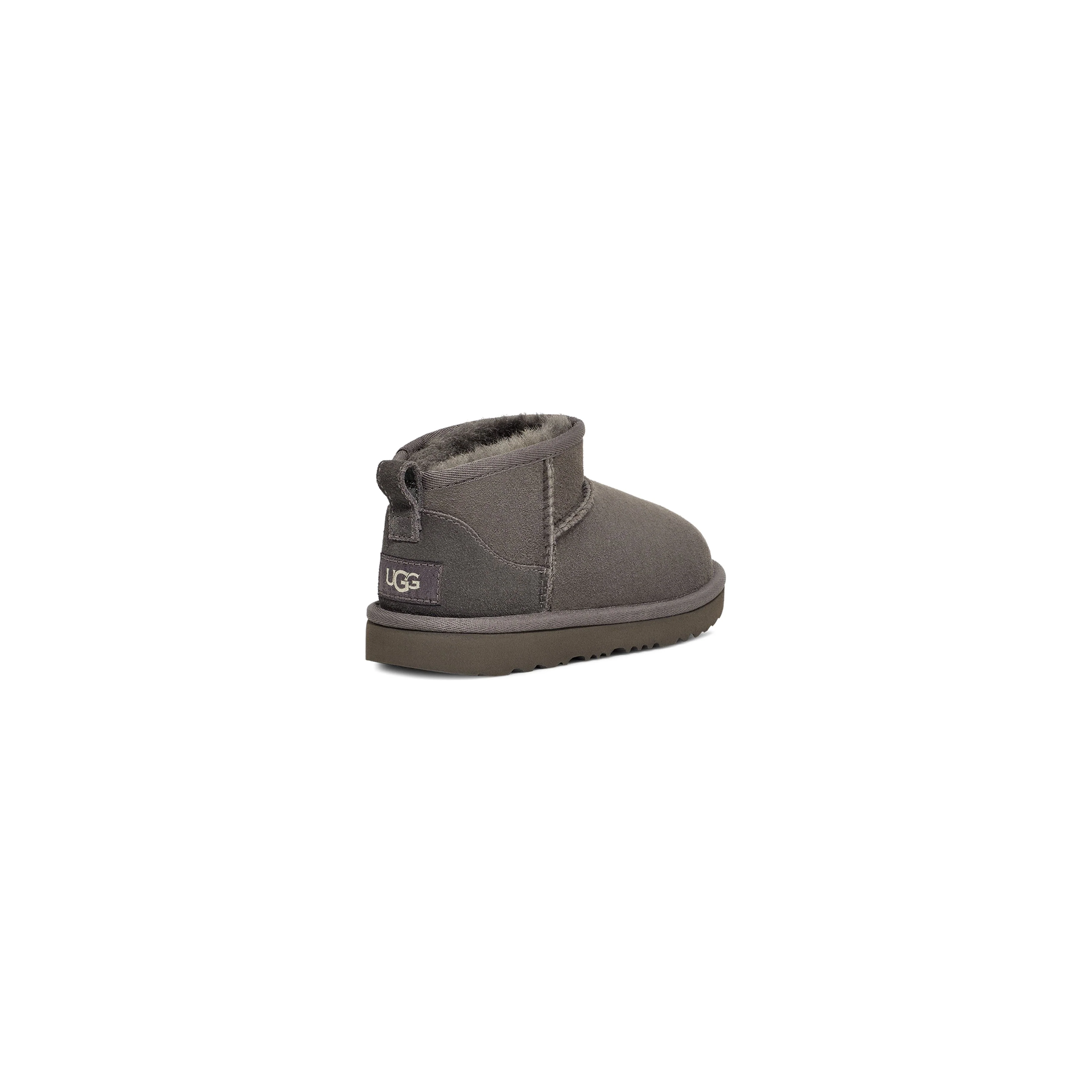 UGG Kid's Classic Ultra Mini in Grey - Image 3