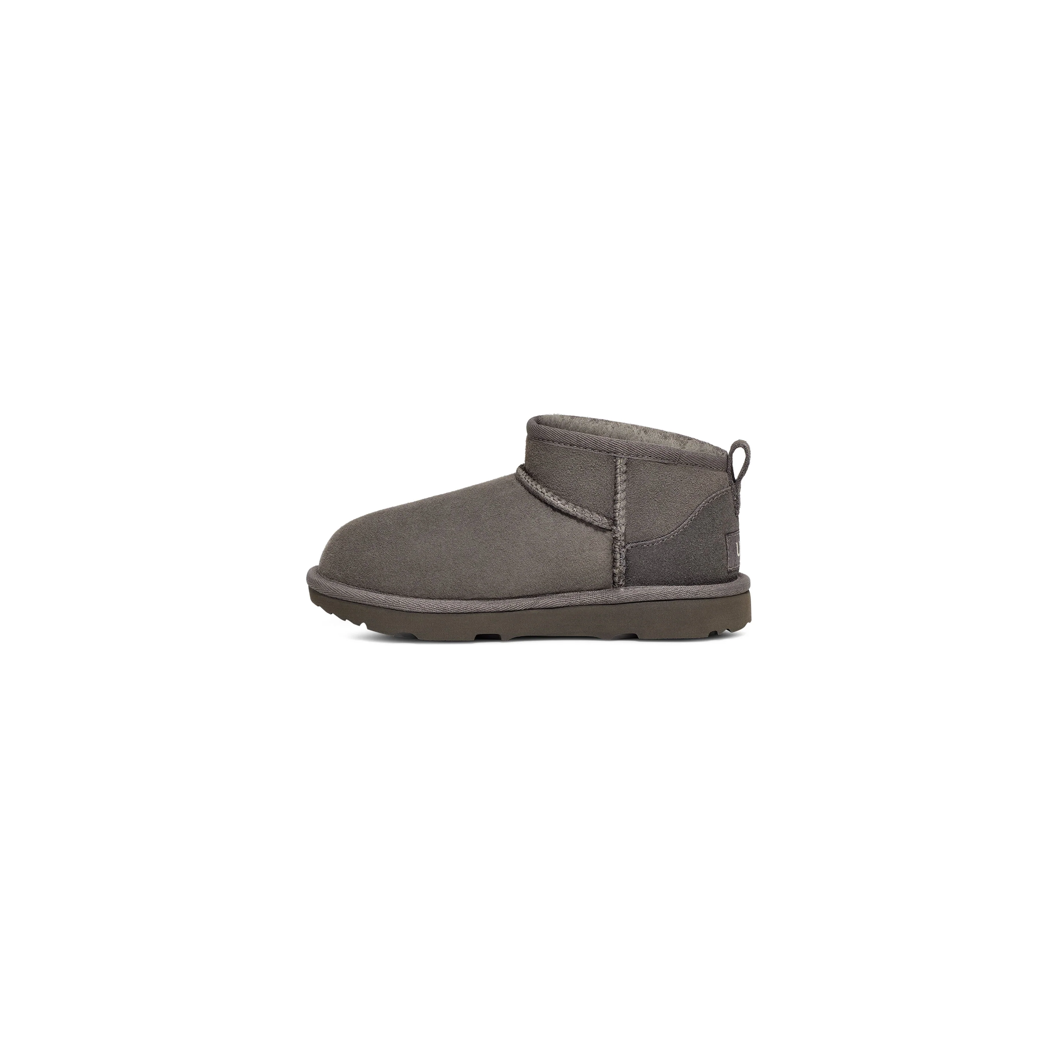 UGG Kid's Classic Ultra Mini in Grey - Image 4