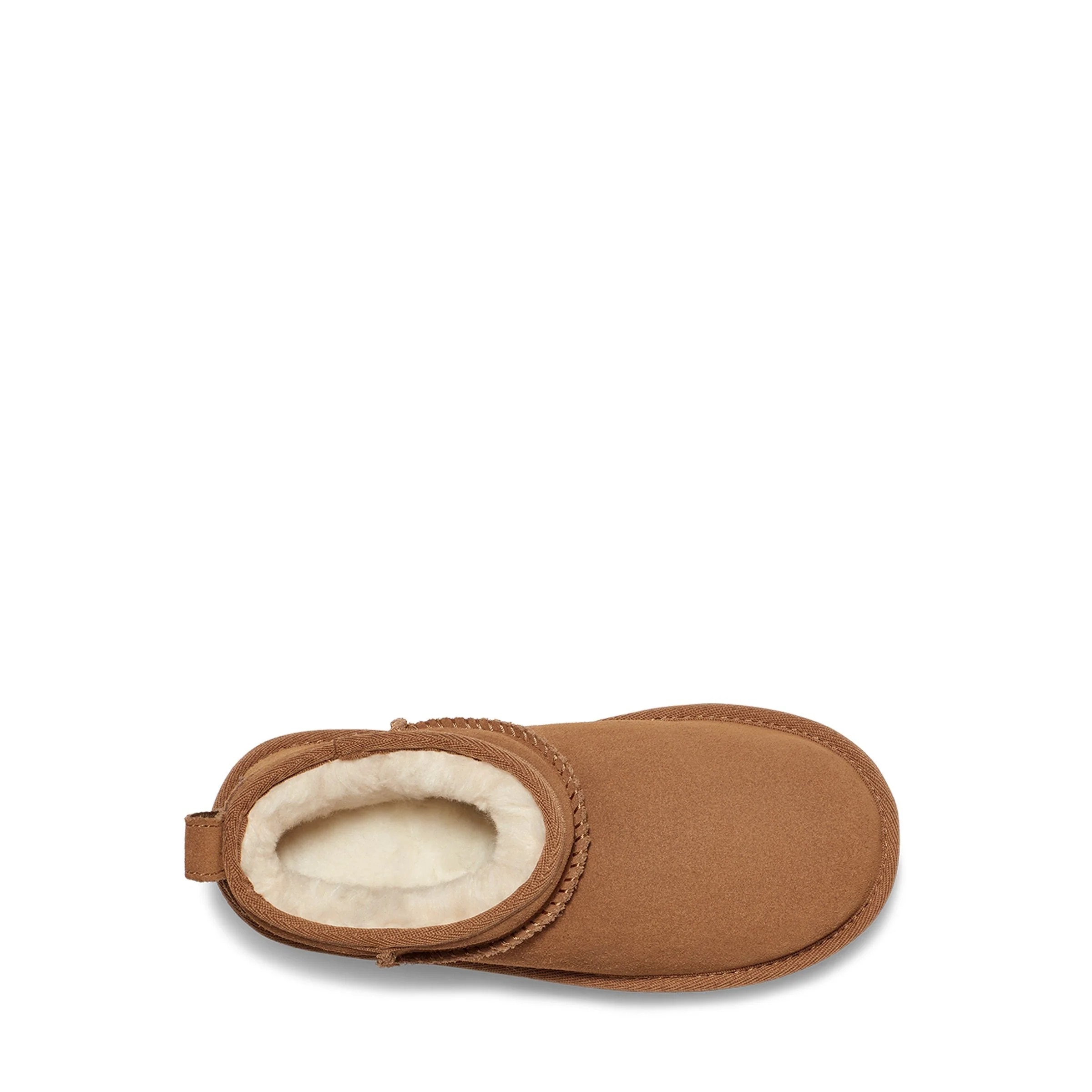 UGG Kid's Classic Ultra Mini Platform in Chestnut - Image 6