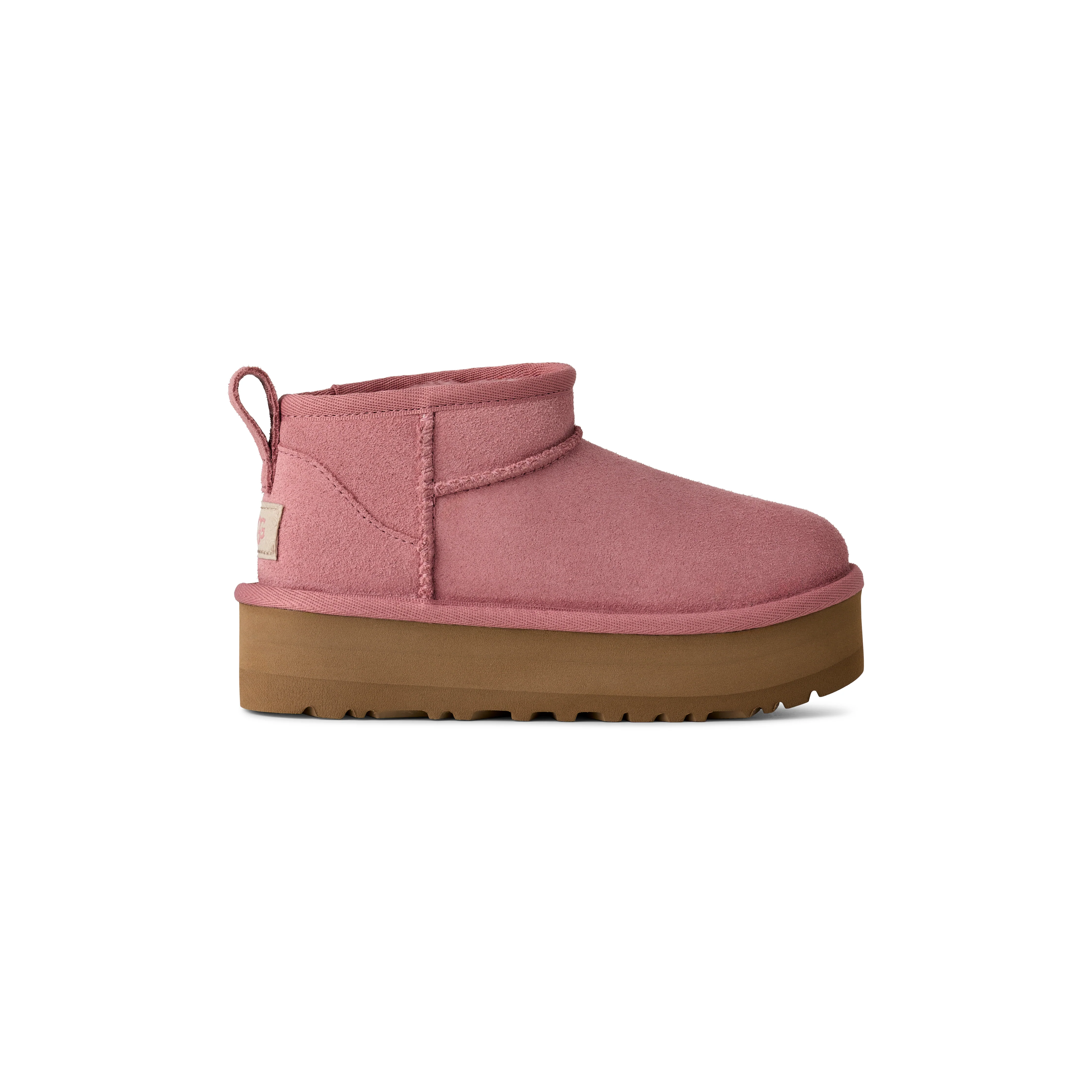 UGG Kid's Classic Ultra Mini Platform in Pink Dawn