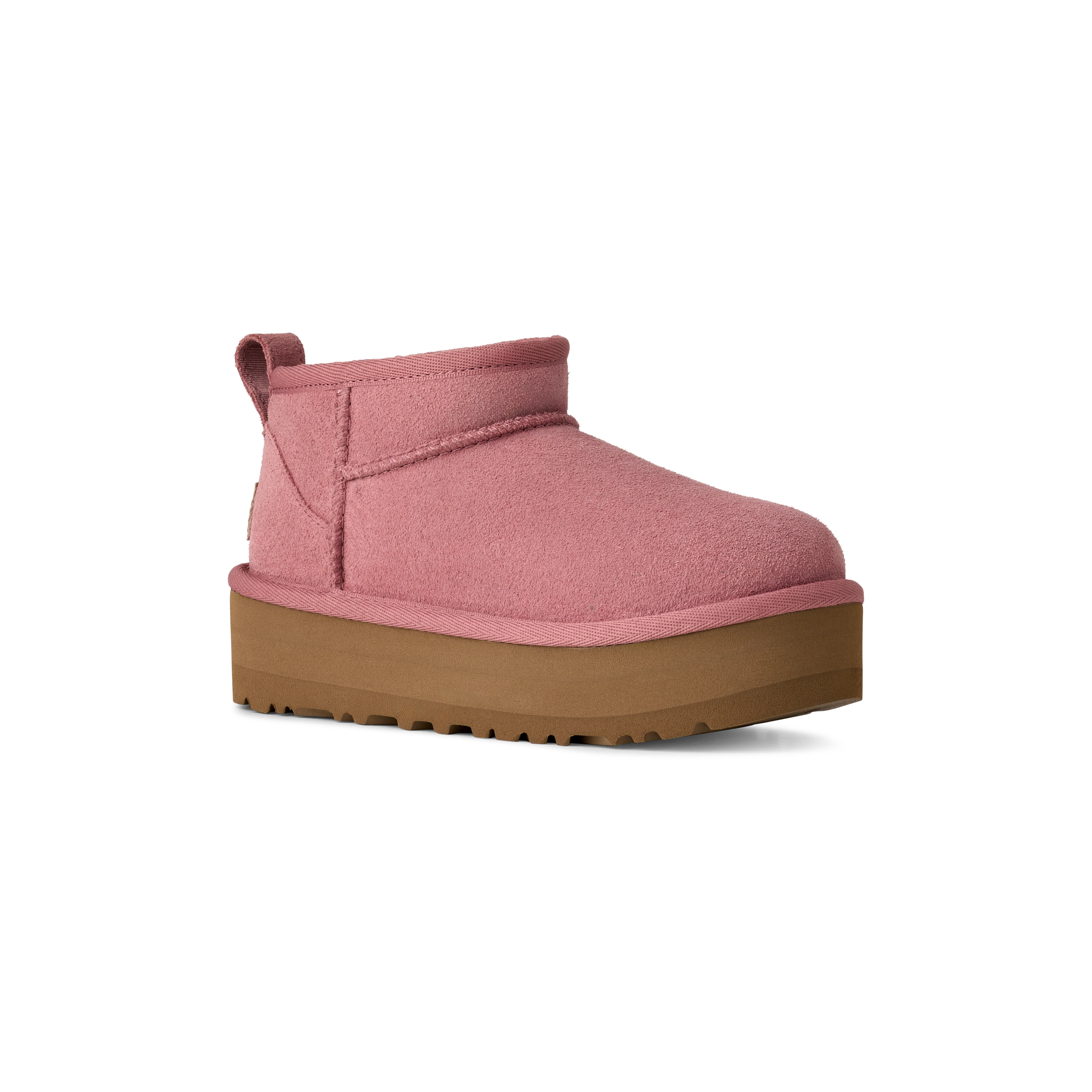 UGG Kid's Classic Ultra Mini Platform in Pink Dawn - Image 2