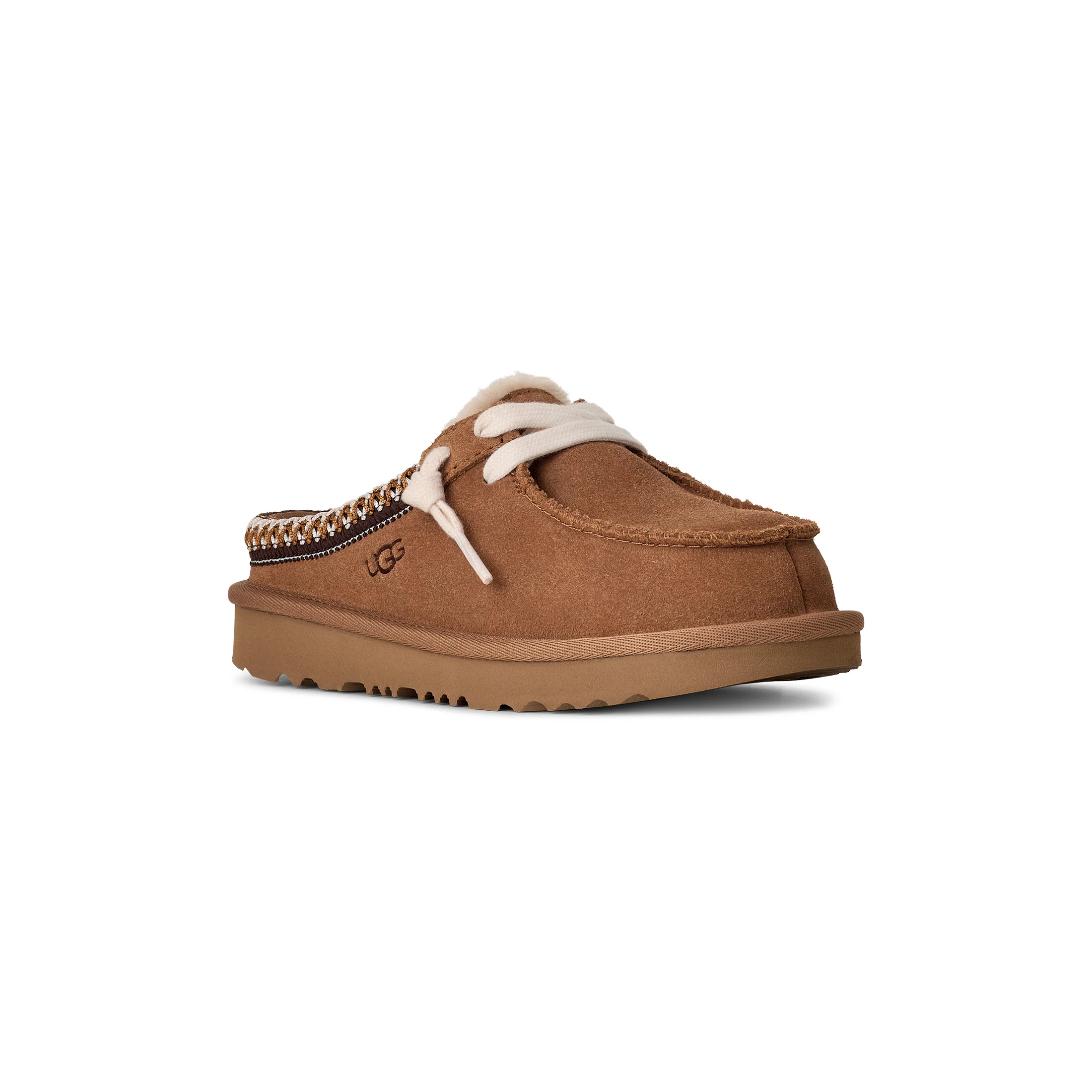 UGG Kid's Tasman Mule in Chestnut - Image 2